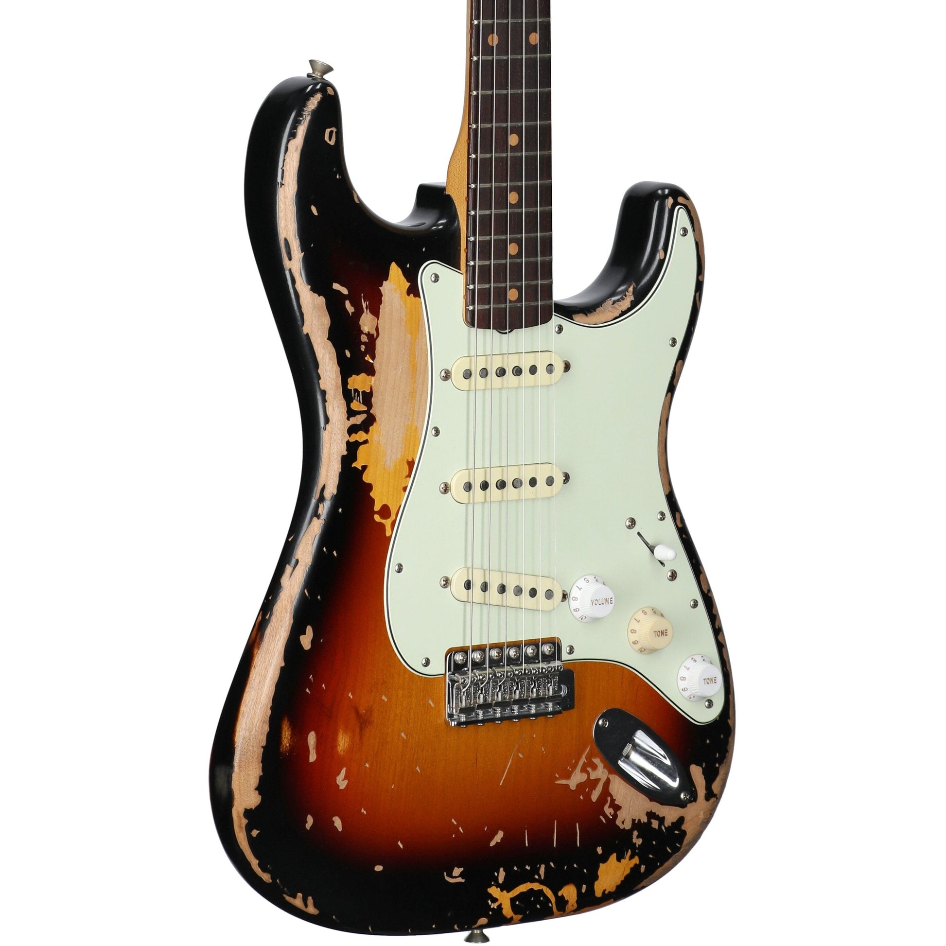 Đàn Guitar Điện Fender Artist Mike McCready Stratocaster SSS, Rosewood Fingboard, 3-Tone Sunburst - Việt Music