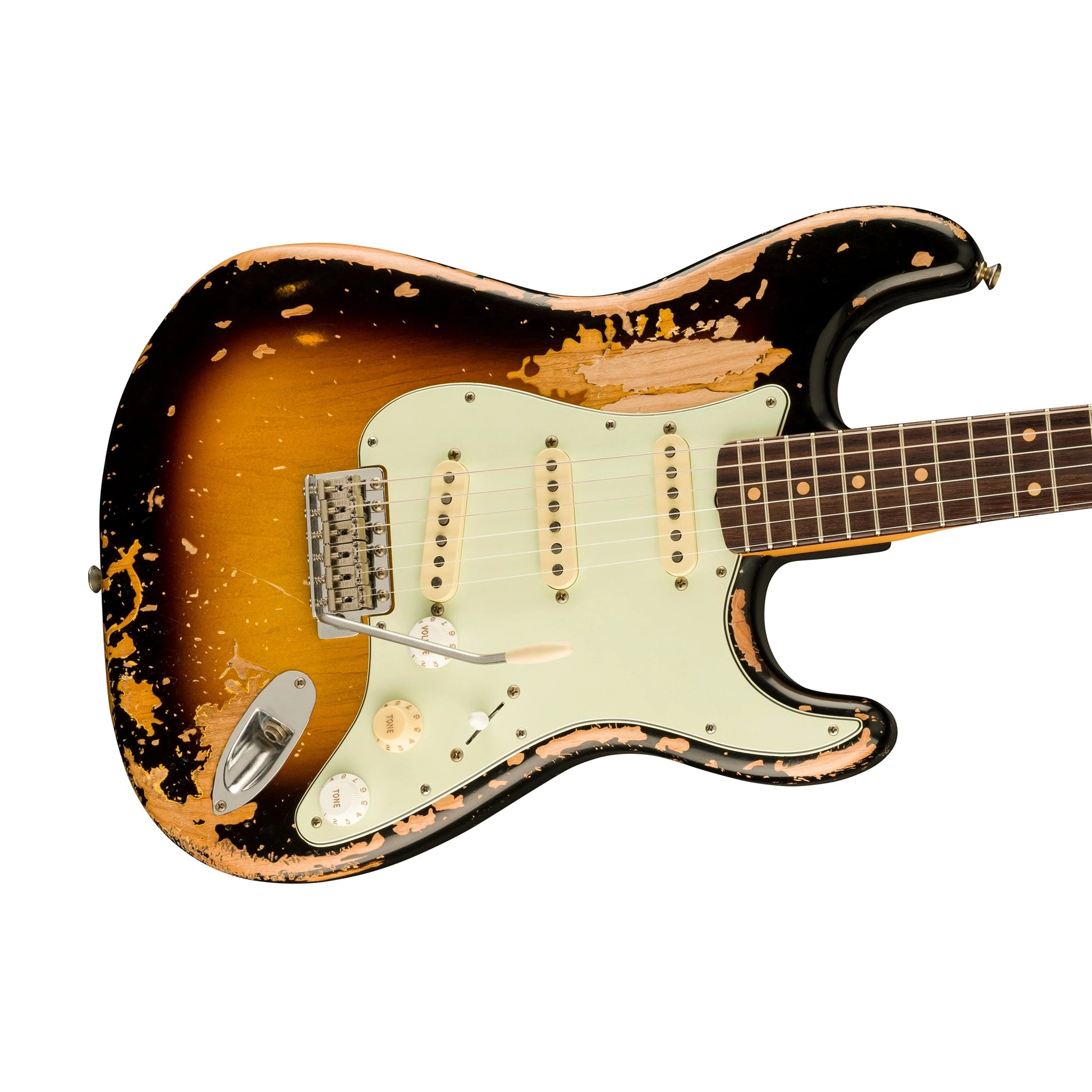 Đàn Guitar Điện Fender Artist Mike McCready Stratocaster SSS, Rosewood Fingboard, 3-Tone Sunburst - Việt Music