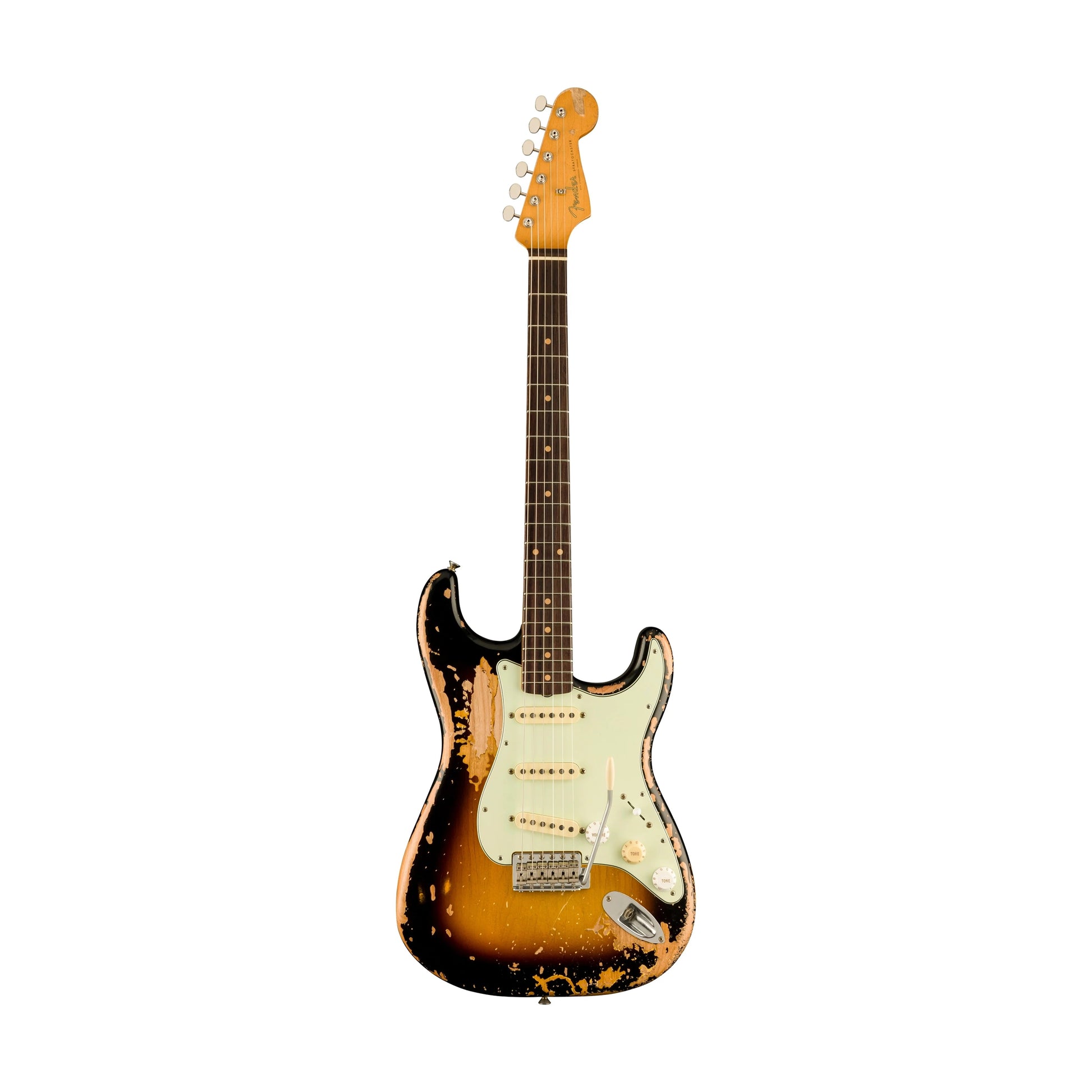 Đàn Guitar Điện Fender Artist Mike McCready Stratocaster SSS, Rosewood Fingboard, 3-Tone Sunburst - Việt Music