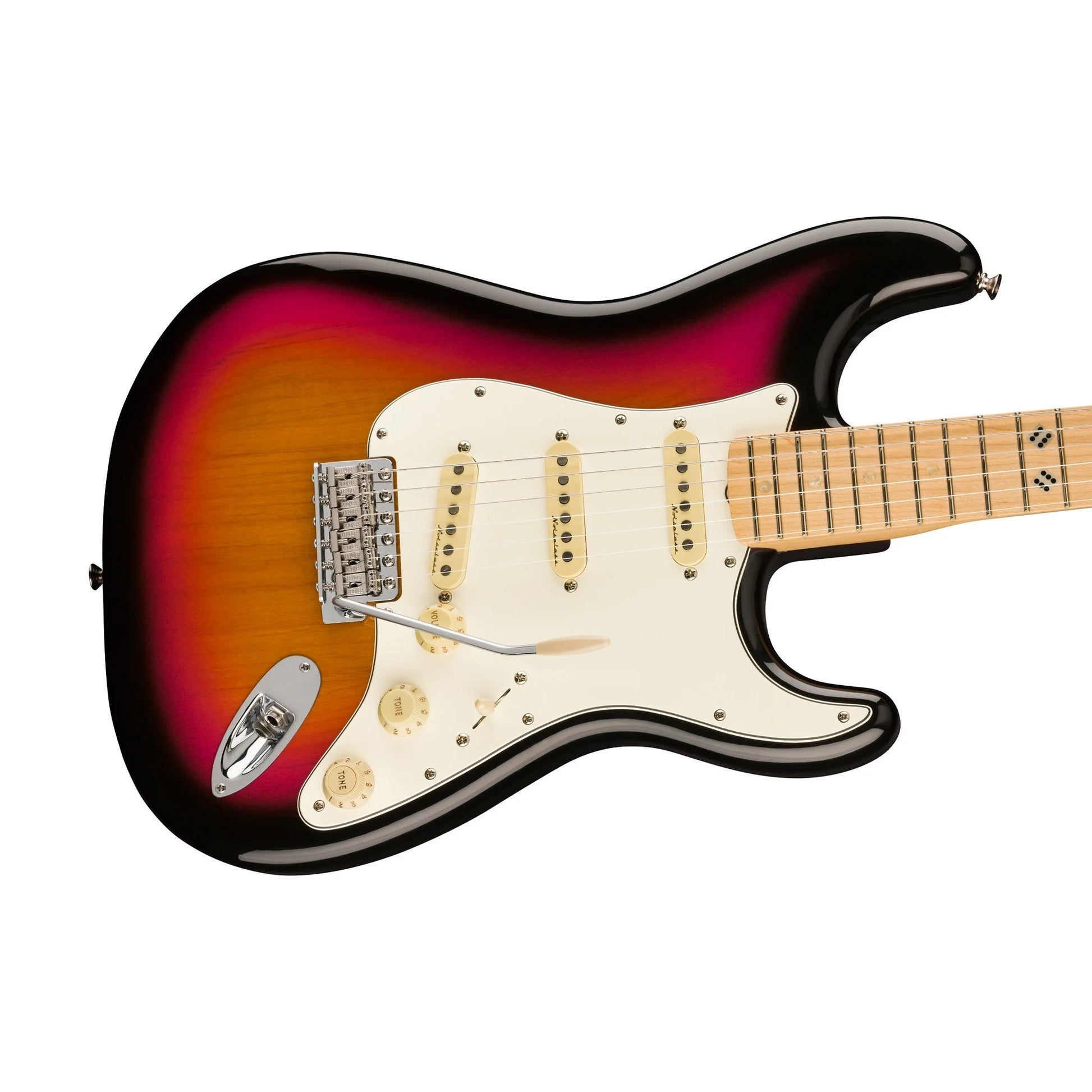 Đàn Guitar Điện Fender Artist Steve Lacy People Pleaser Stratocaster SSS, Maple Fingerboard, Chaos Bust - Việt Music