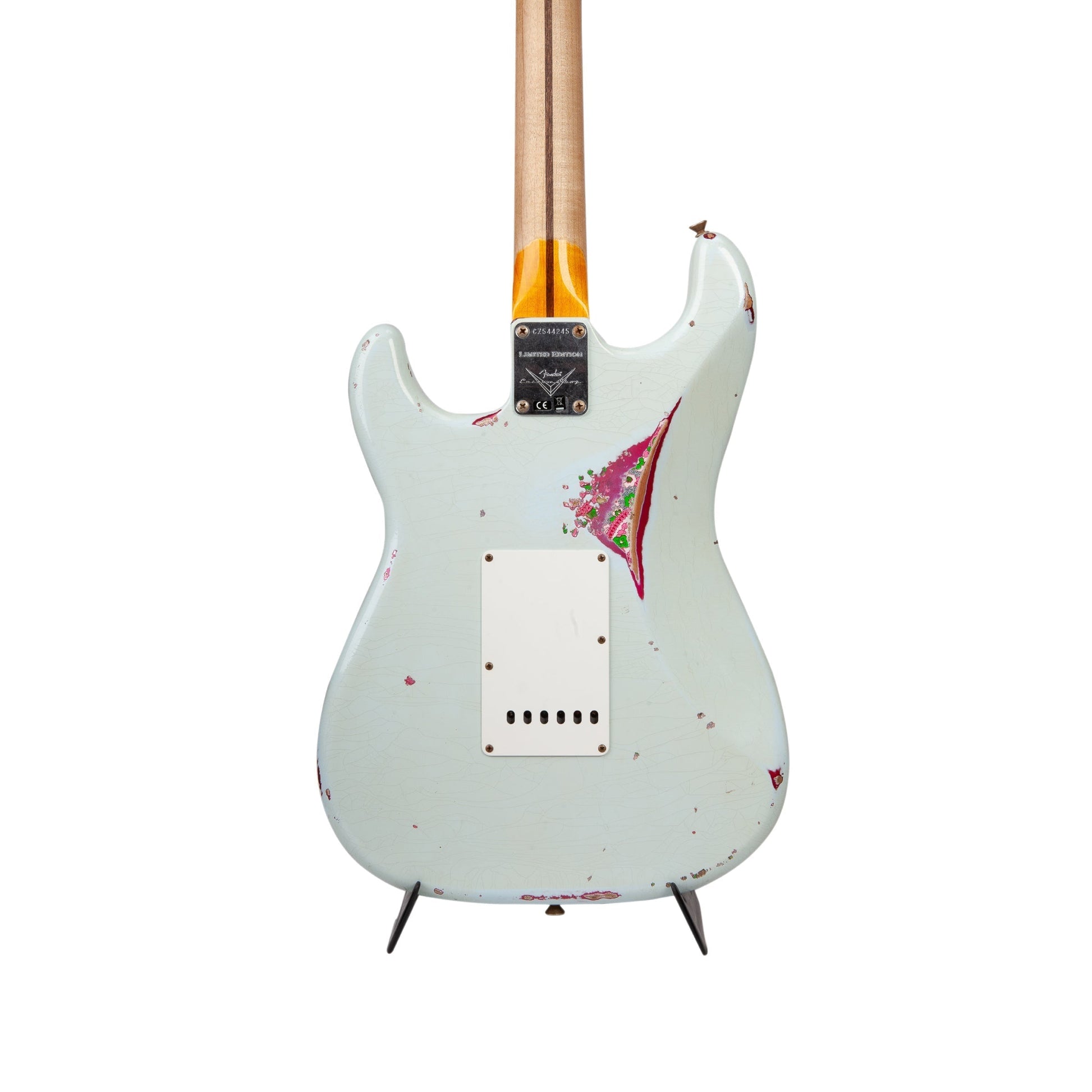 Fender Custom Shop 1957 Stratocaster Heavy Relic Sonic Blue over Pink Paisley Limited Edition - Việt Music