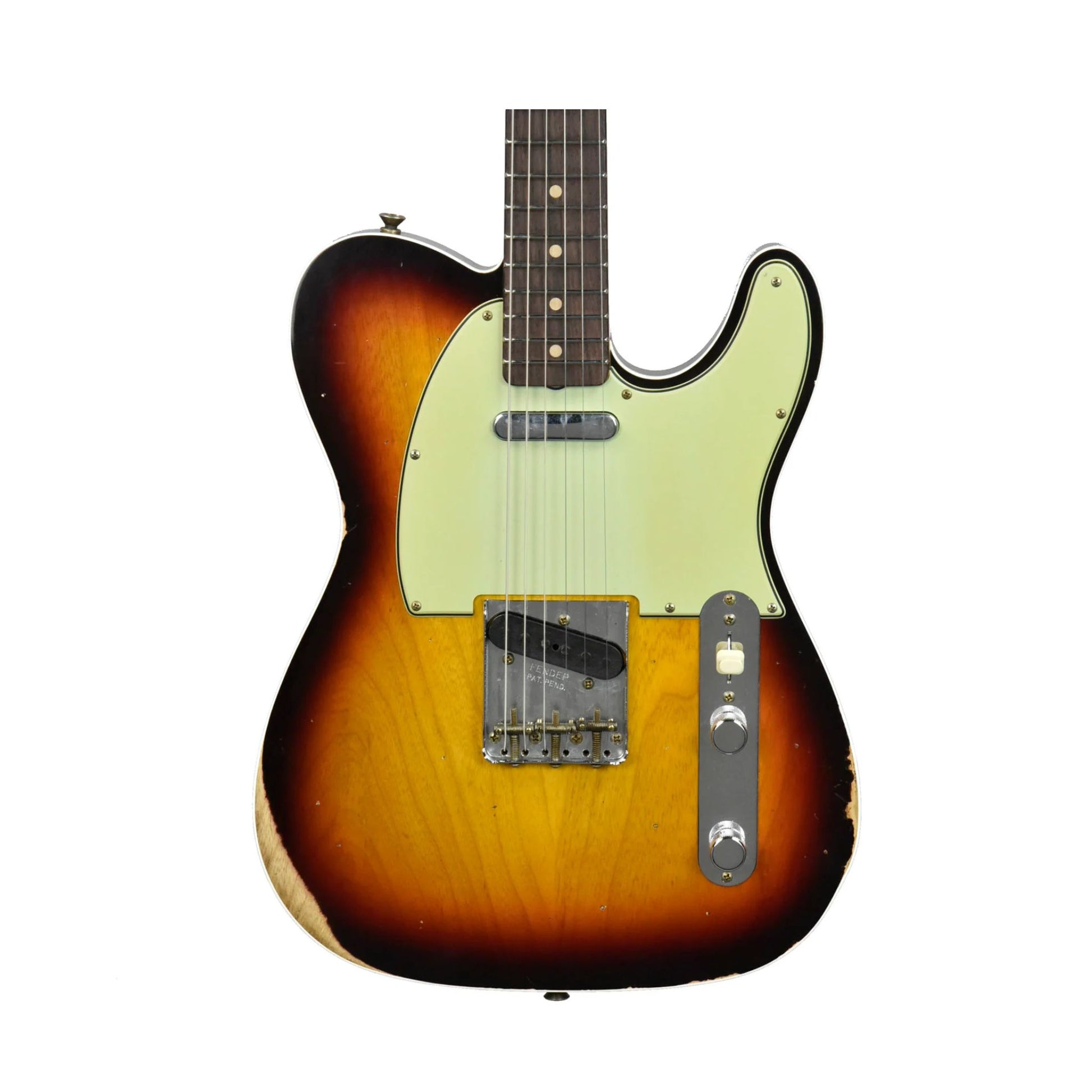 Đàn Guitar Điện Fender Custom Shop 1960 Custom Ash Relic Telecaster SS, Rosewood Fingerboard - Việt Music