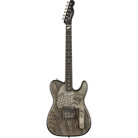 Đàn Guitar Điện Fender Custom Shop Game Of Thrones House Stark Telecaster SS, Raven Black - Việt Music