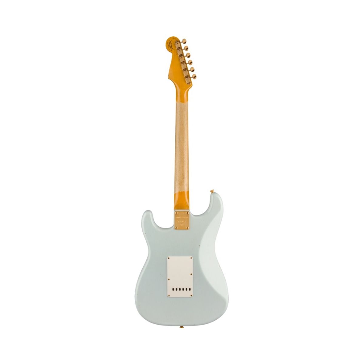 Đàn Guitar Điện Fender Custom Shop Limited Edition '62 Bone Tone Stratocaster Journeyman Relic SSS, Maple Fingerboard, Aged Sonic Blue - Việt Music