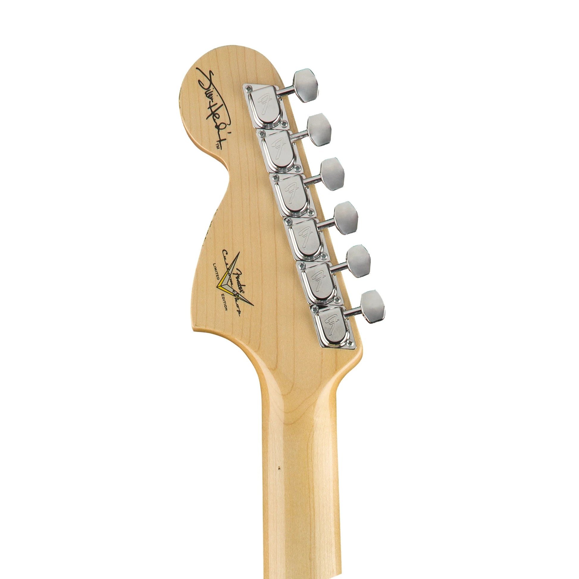 Đàn Guitar Điện Fender Custom Shop Ltd Ed Jimi Hendrix Stratocaster SSS, Maple Fingerboard, Aged Olympic White - Việt Music