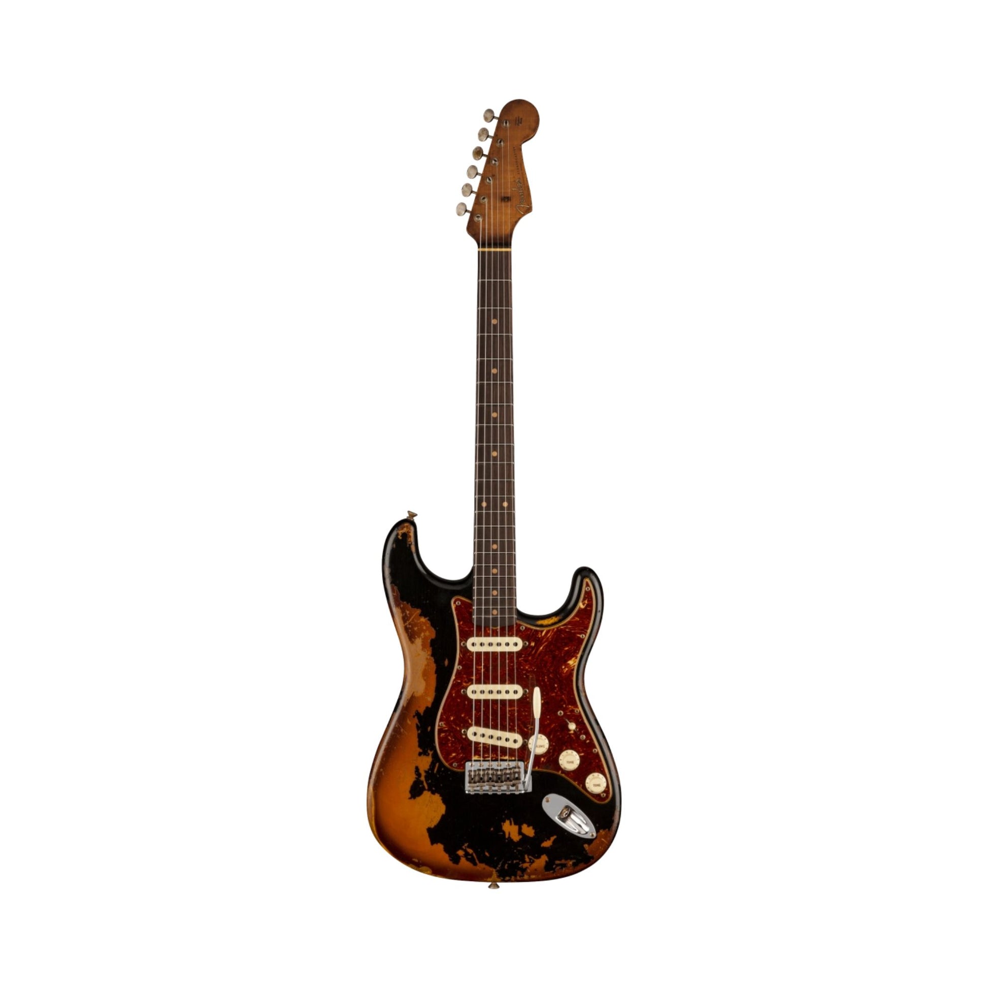 Đàn Guitar Điện Fender Custom Shop Ltd Ed Roasted 1961 Super Heavy Relic Stratocaster SSS, Rosewood Fingerboard - Việt Music