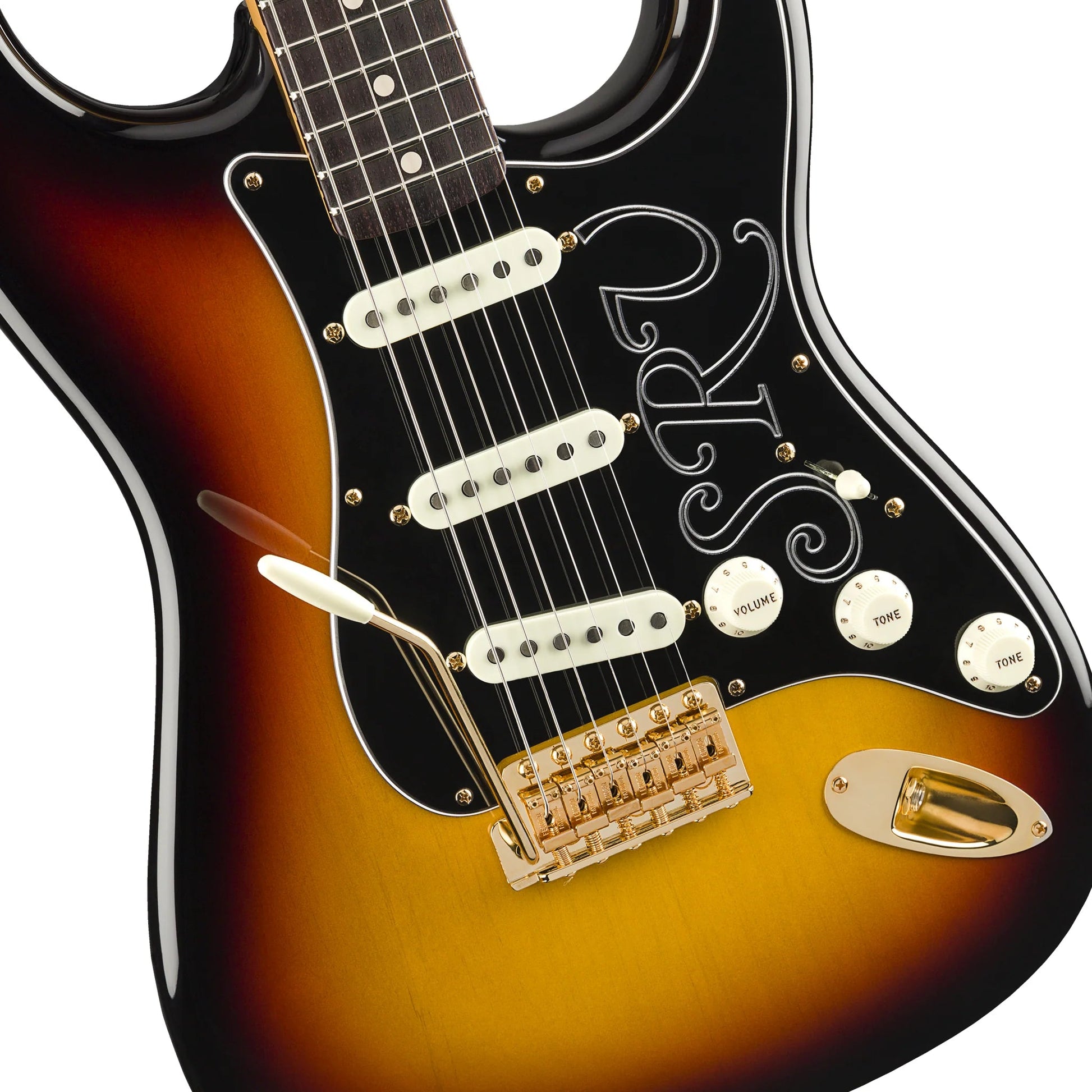 Đàn Guitar Điện Fender Custom Shop SRV Signature Stratocaster NOS SSS, Rosewood Fingerboard, 3-Tone Sunburst - Việt Music