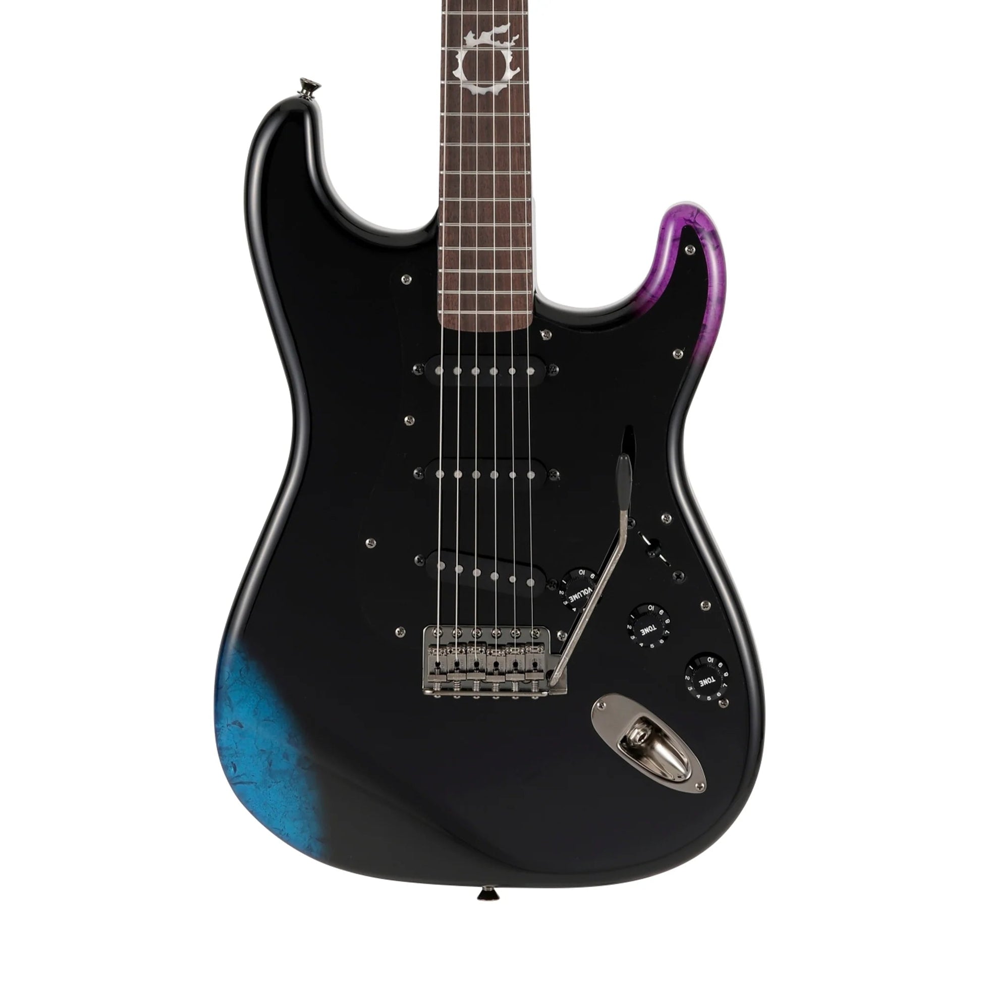 Đàn Guitar Điện Fender Fender FINAL FANTASY XIV Stratocaster SSS, Rosewood Fingerboard, Black - Việt Music