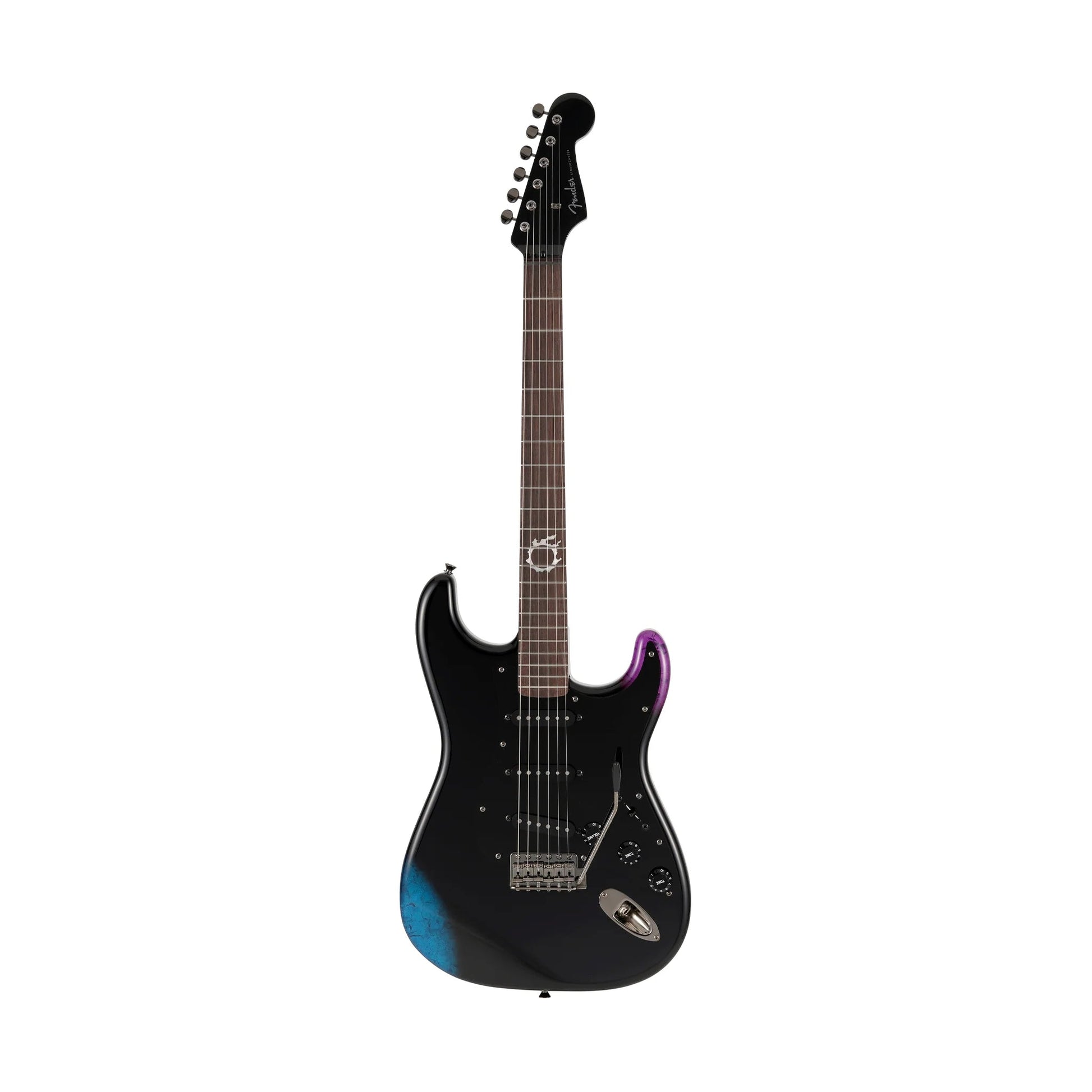 Đàn Guitar Điện Fender Fender FINAL FANTASY XIV Stratocaster SSS, Rosewood Fingerboard, Black - Việt Music