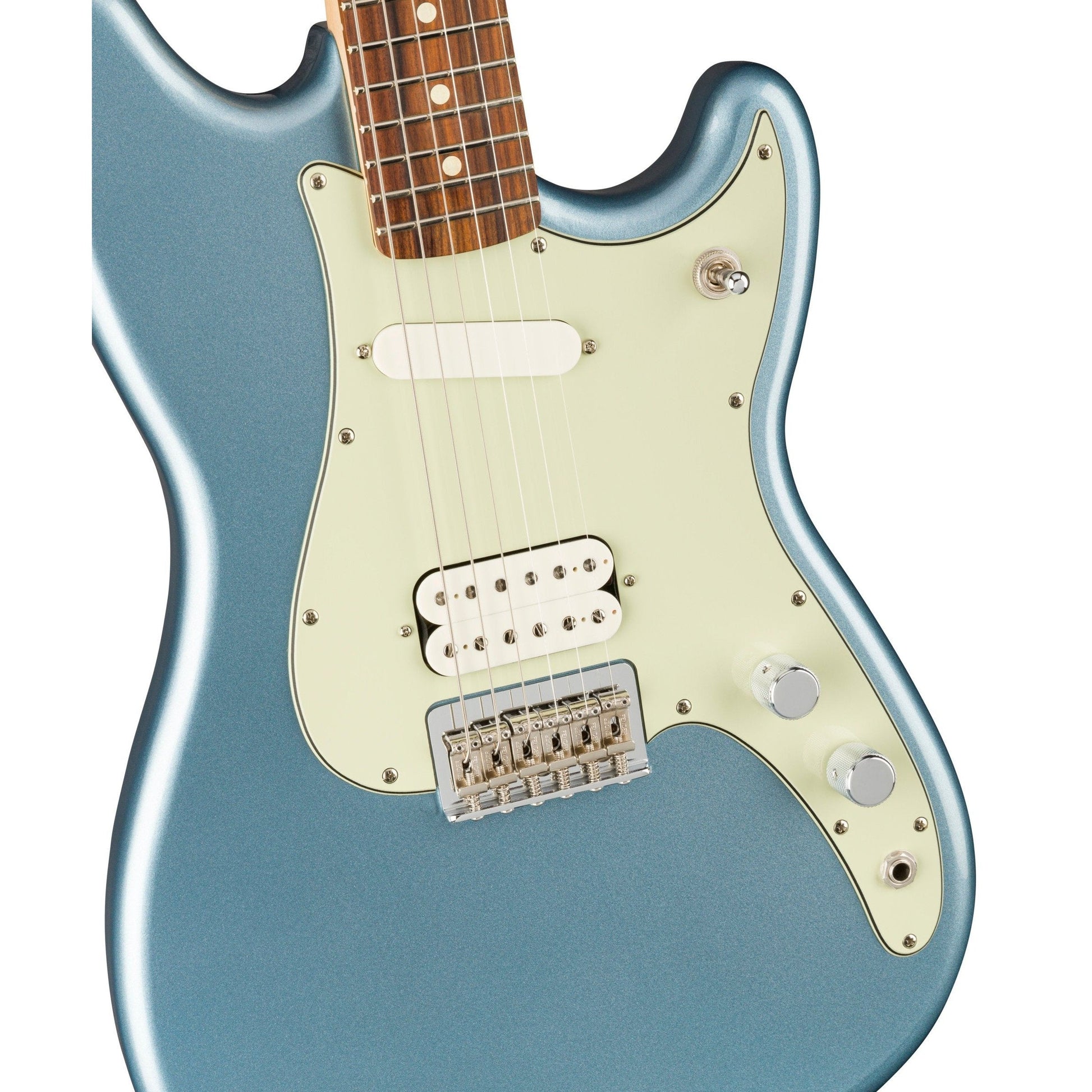 Đàn Guitar Điện Fender Player Duo-Sonic HS, Pau Ferro Fingerboard, Ice Blue Metallic - Việt Music