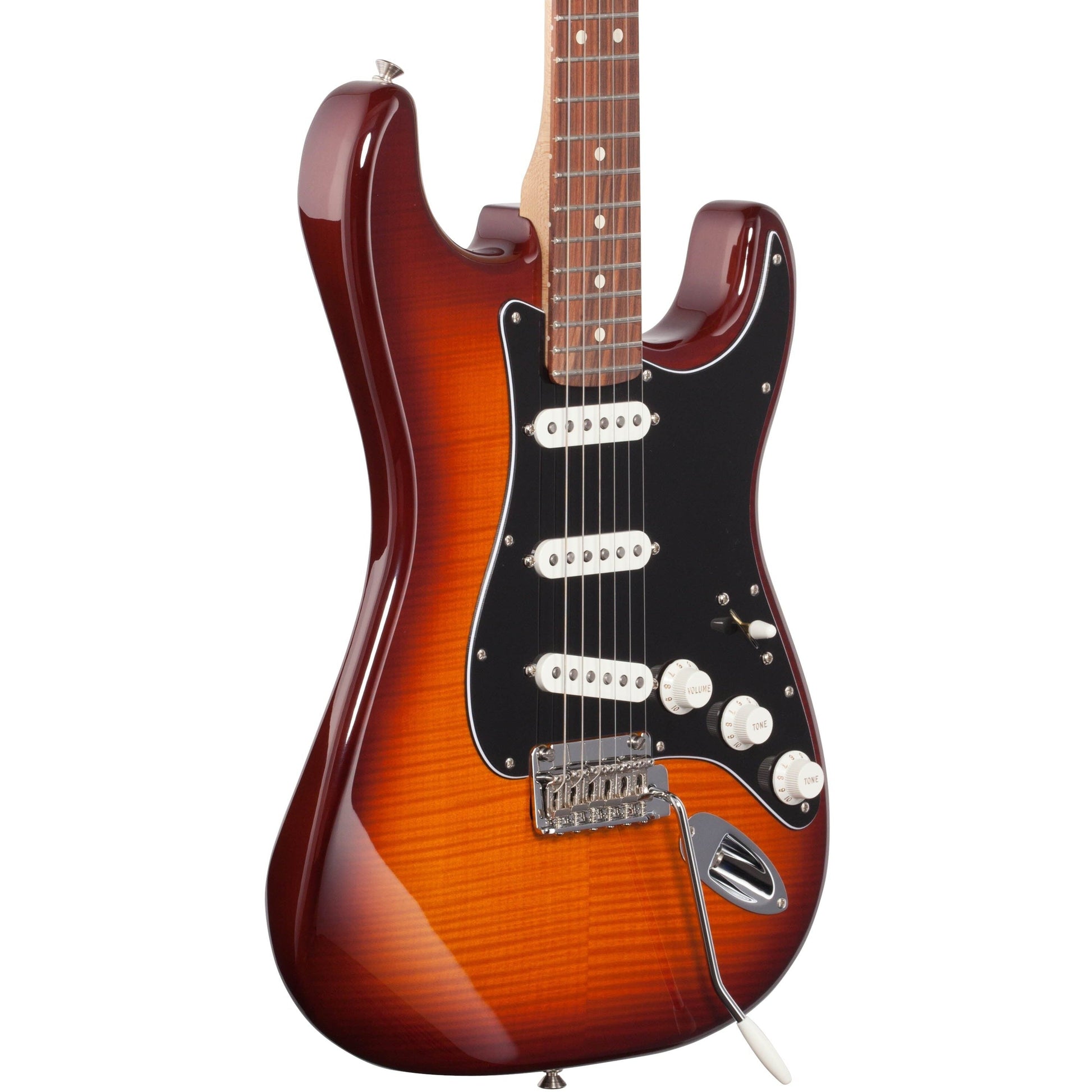 Đàn Guitar Điện Fender Player Plus Top Stratocaster HSS, Pau Ferro Fingerboard, Tobacco Burst - Việt Music