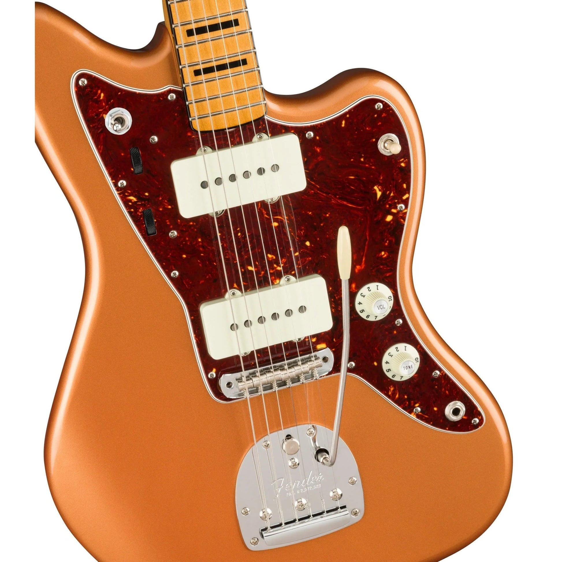 Đàn Guitar Điện Fender Artist Troy Van Leeuwen Jazzmaster SS, Maple Fingerboard, Copper Age - Việt Music