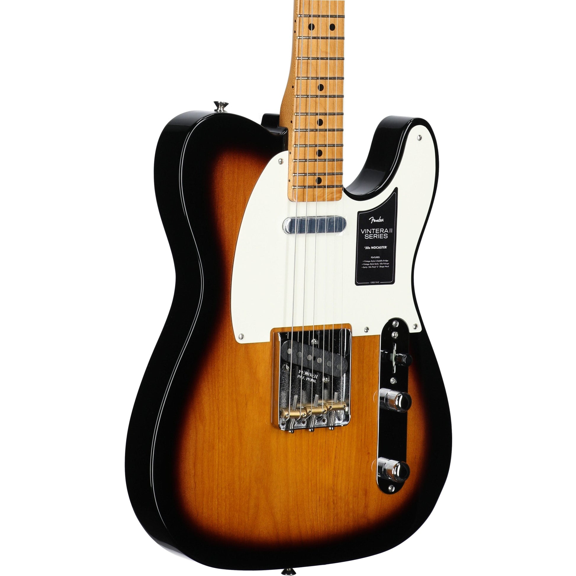 Đàn Guitar Điện Fender Vintera II 50s Nocaster Telecaster SS, Maple Fingerboard - Việt Music