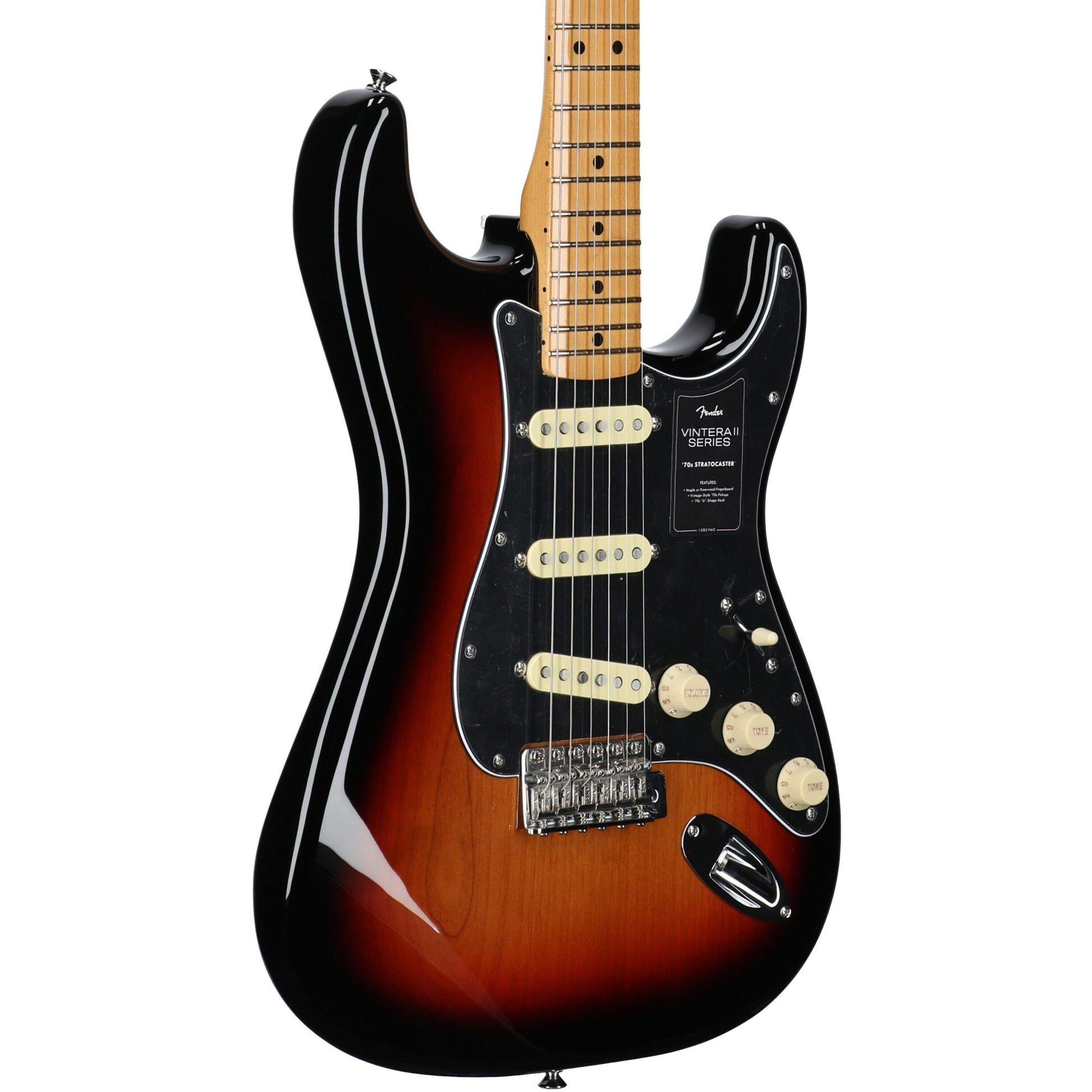 Đàn Guitar Điện Fender Vintera II 70s Stratocaster SSS, Maple Fingerboard - Việt Music