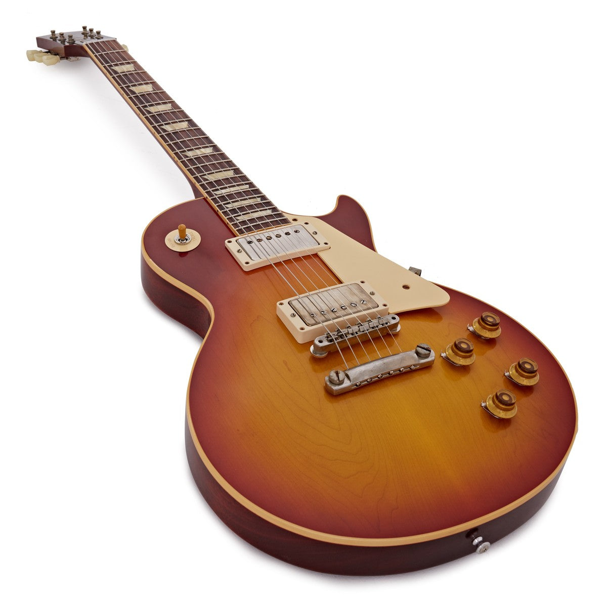 Gibson 1958 Les Paul Standard Reissue w/Case, Washed Cherry Sunburst - Việt Music