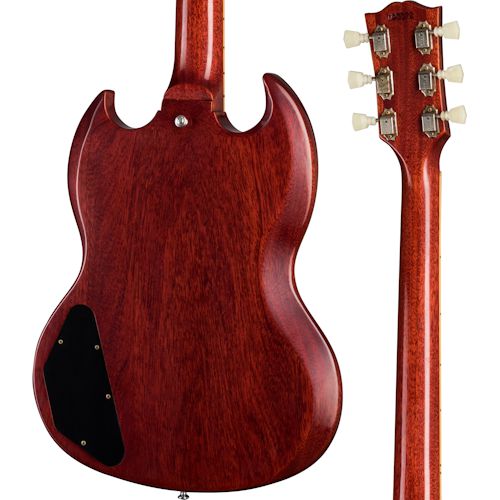 Đàn Guitar Điện Gibson Custom Shop 1961 Les Paul SG Standard Reissue Stop Bar, Cherry Red - Việt Music