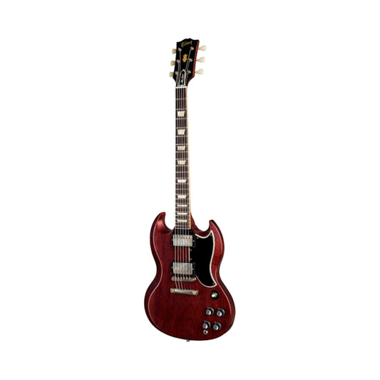 Đàn Guitar Điện Gibson Custom Shop 1961 Les Paul SG Standard Reissue Stop Bar, Cherry Red - Việt Music