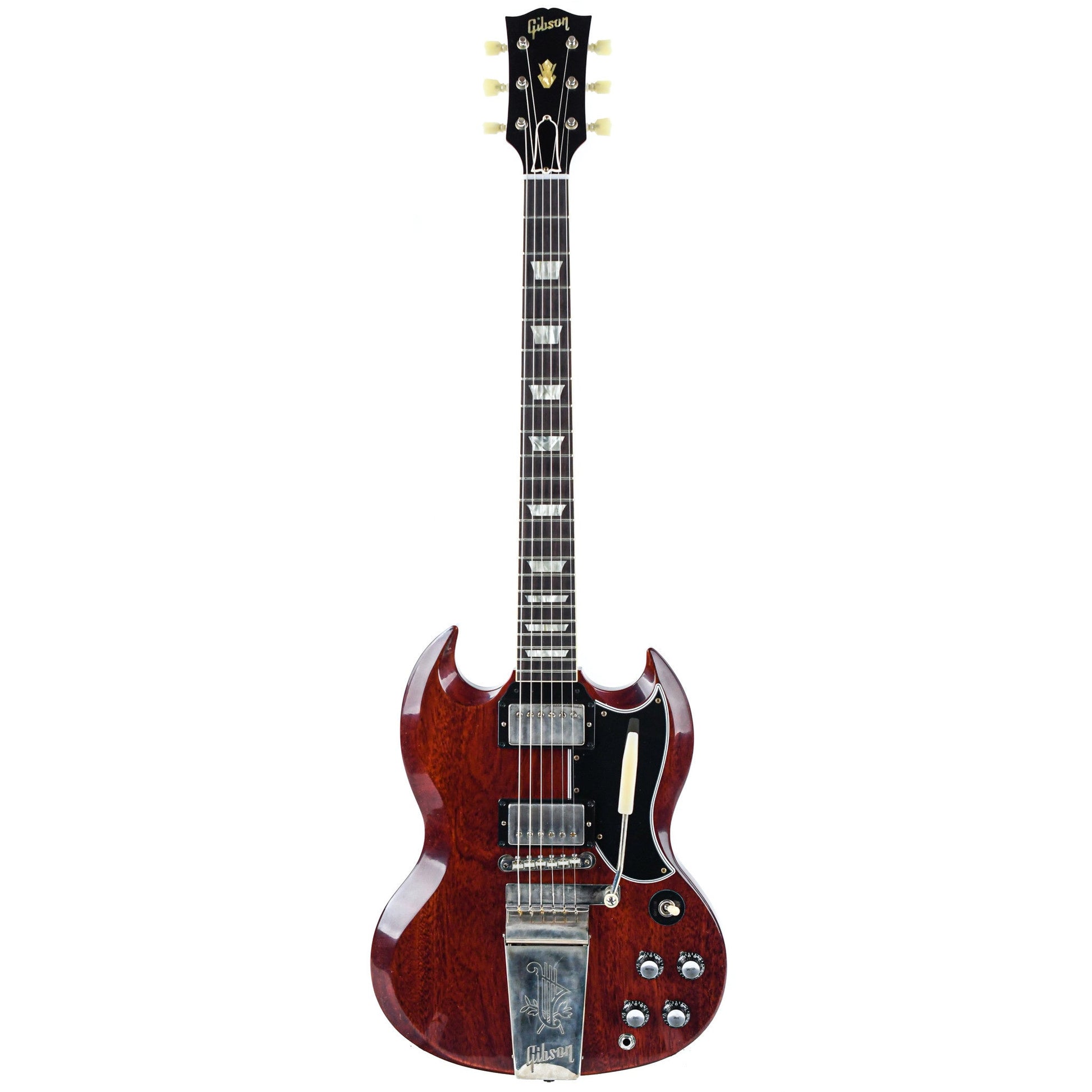 Gibson Custom Shop 1964 SG Standard Reissue With Maestro Vibrola Cherry Red - Qua Sử Dụng - Việt Music