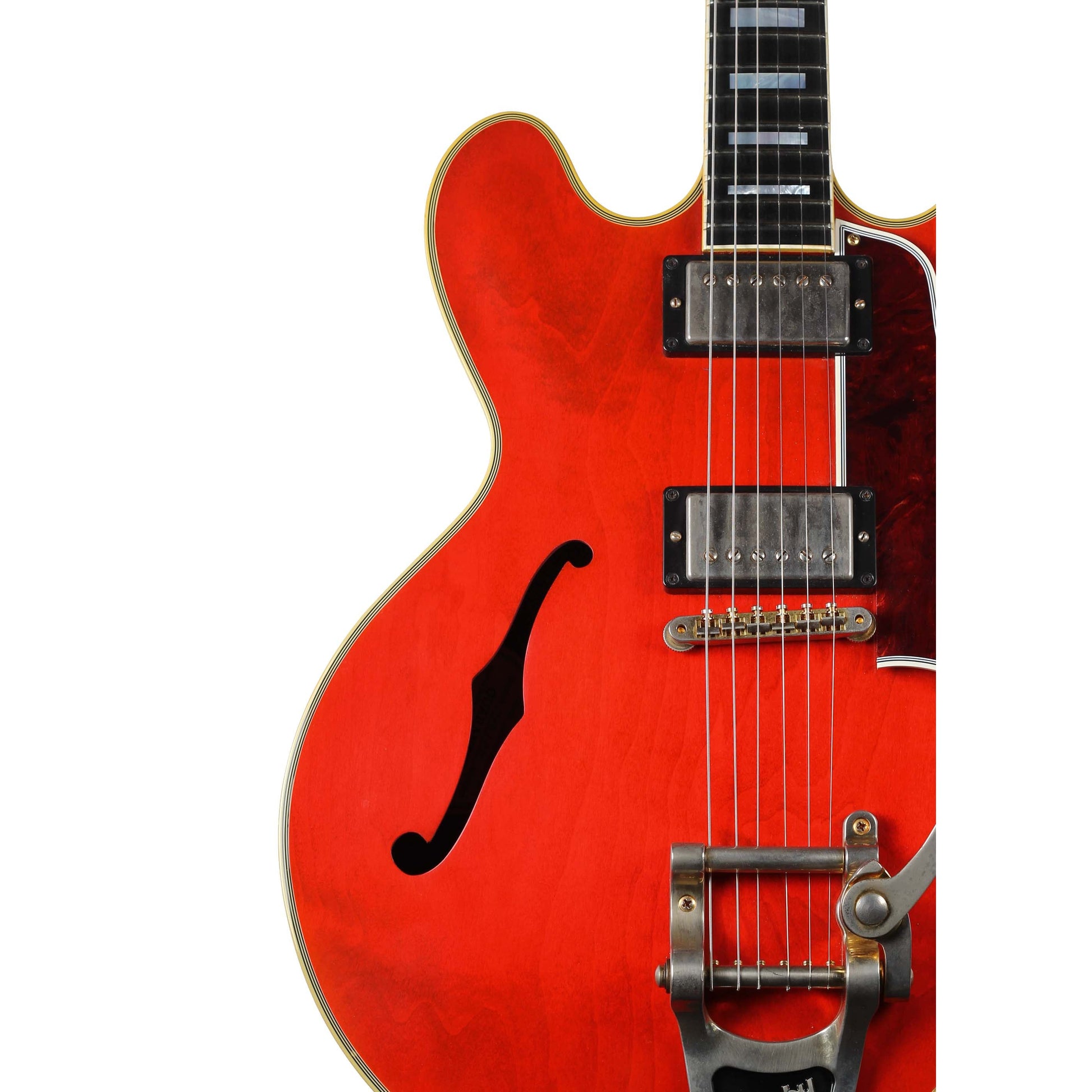 Gibson Memphis ES-355 Cherry VOS With Bigsby - Qua Sử Dụng - Việt Music