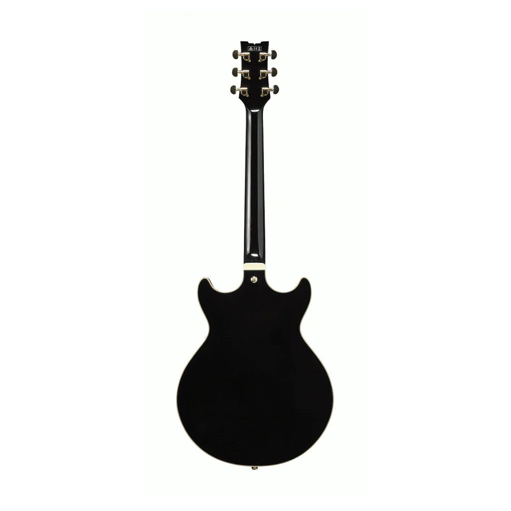 Đàn Guitar Điện Ibanez AMH90-AM Hollow Body HH Bound Macassar Ebony Fingerboard - Việt Music