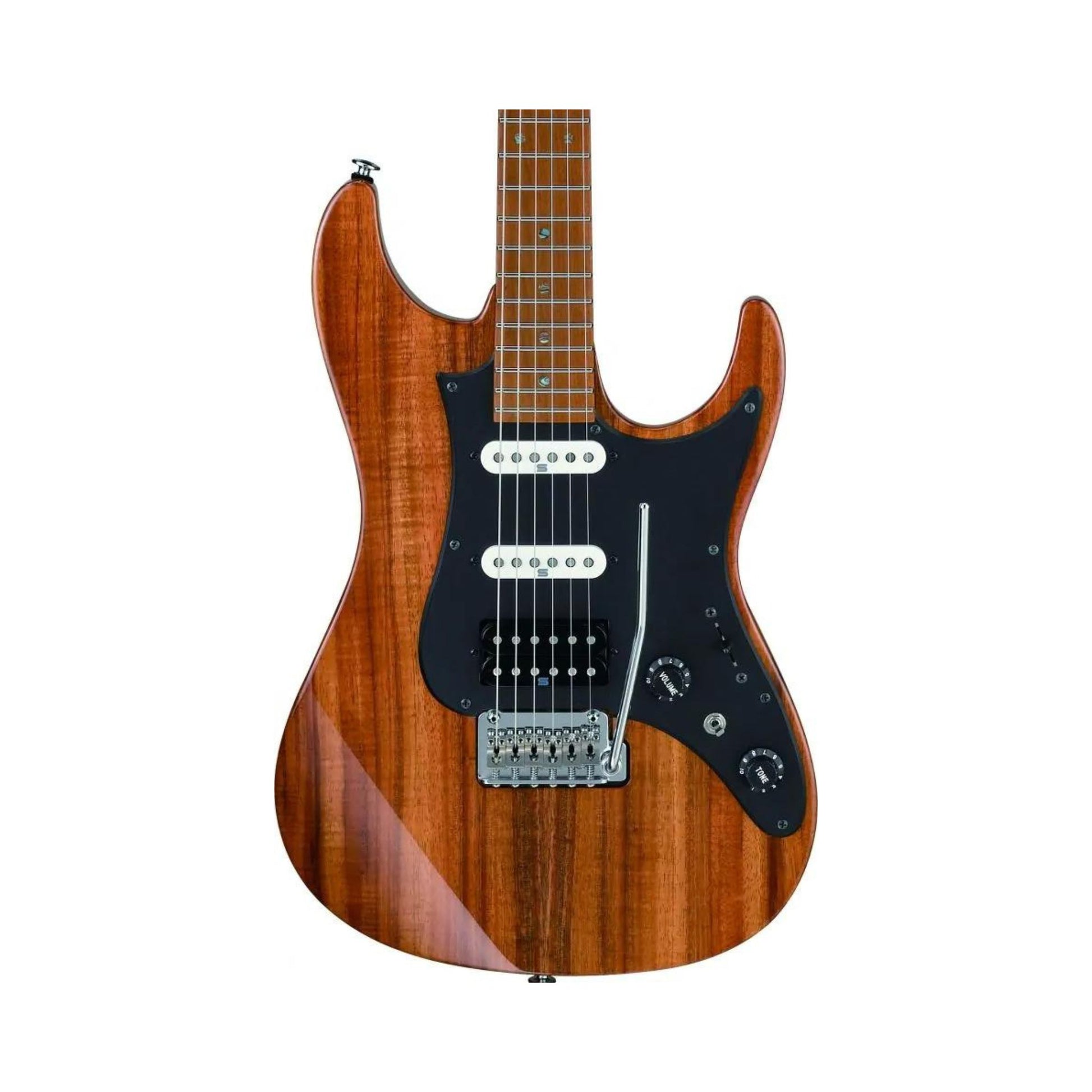 Đàn Guitar Điện Ibanez AZ2204KS - AZ Prestige HSS, Maple Fingerboard, Koa Brown - Việt Music