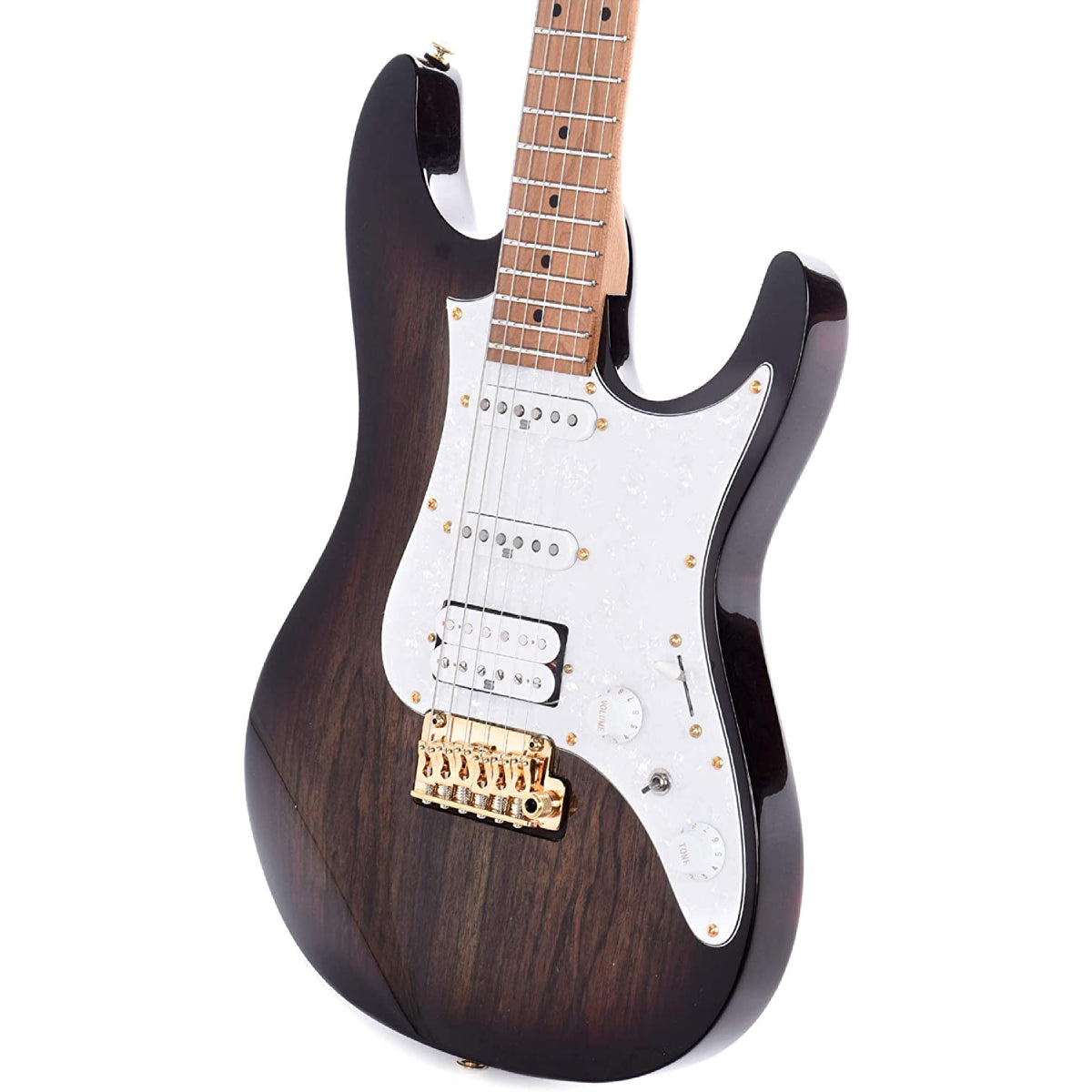 Đàn Guitar Điện Ibanez AZ Premium AZ224BCG, Deep Espresso Burst - Việt Music