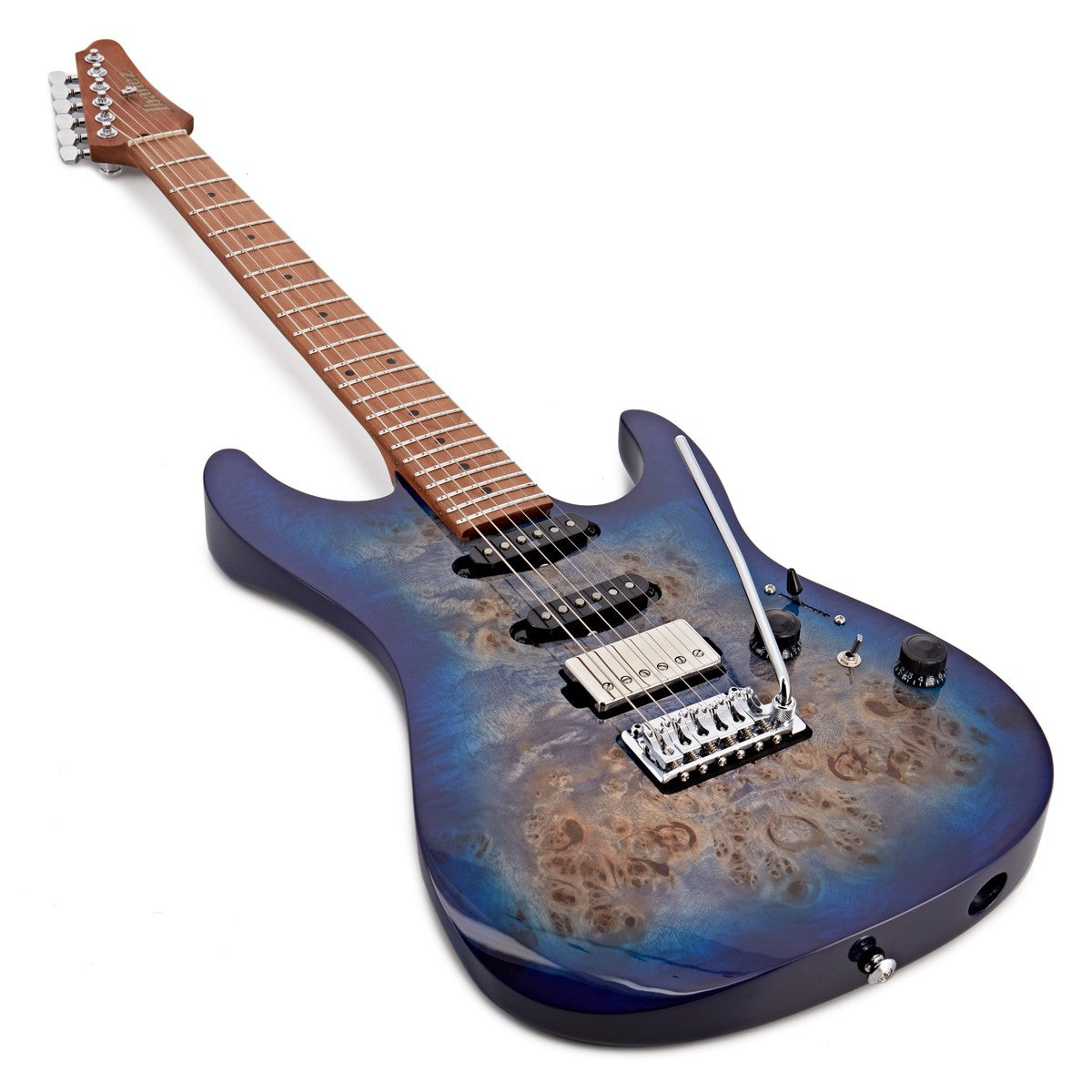 Đàn Guitar Điện Ibanez AZ Premium AZ226PB, Cerulean Blue Burst - Việt Music