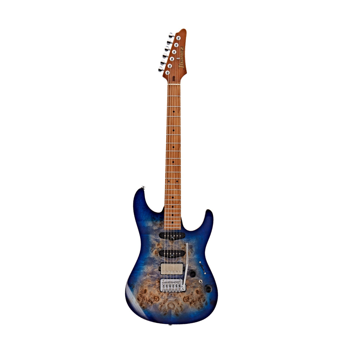 Đàn Guitar Điện Ibanez AZ Premium AZ226PB, Cerulean Blue Burst - Việt Music