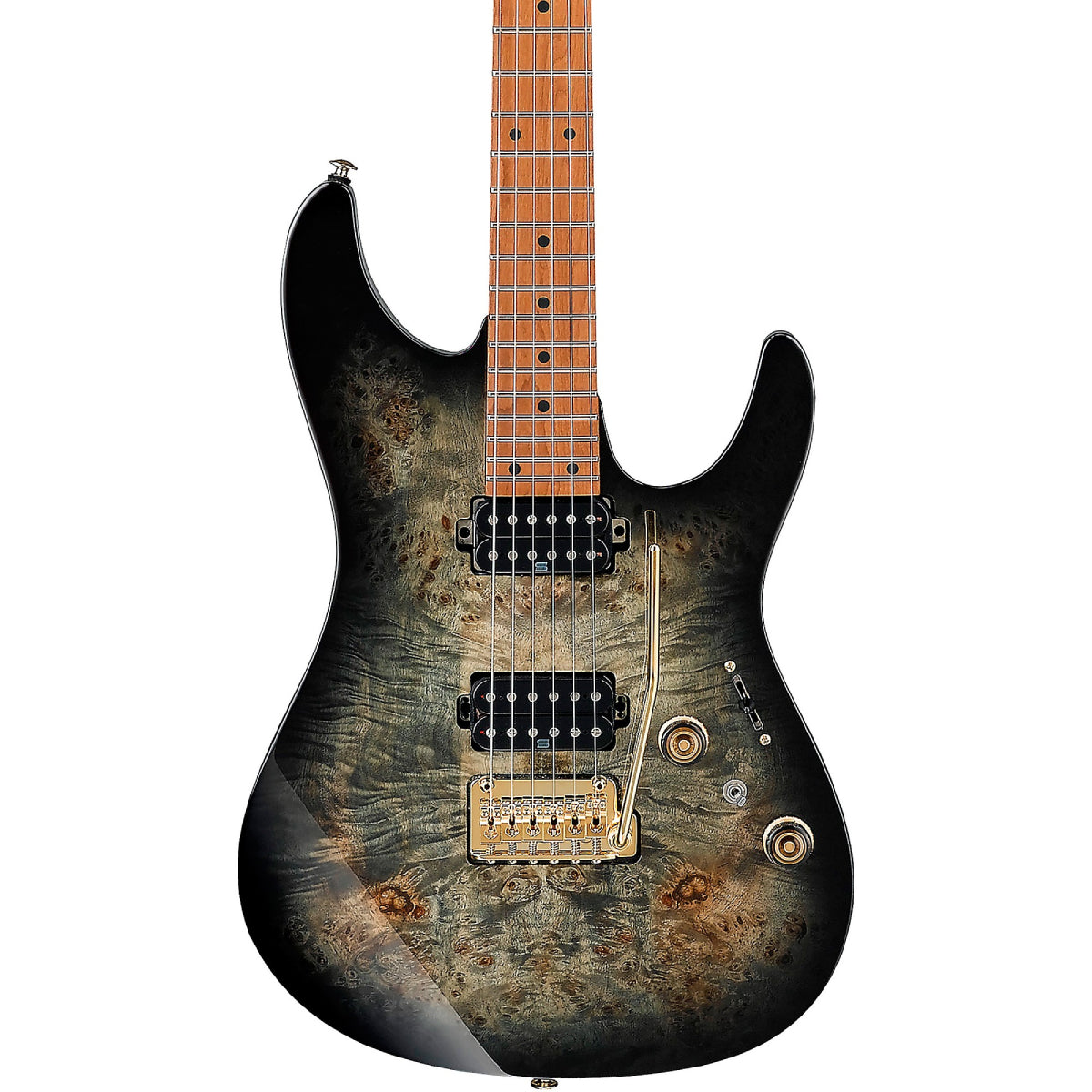 Đàn Guitar Điện Ibanez AZ Premium AZ242PBG, Charcoal Black Burst - Việt Music