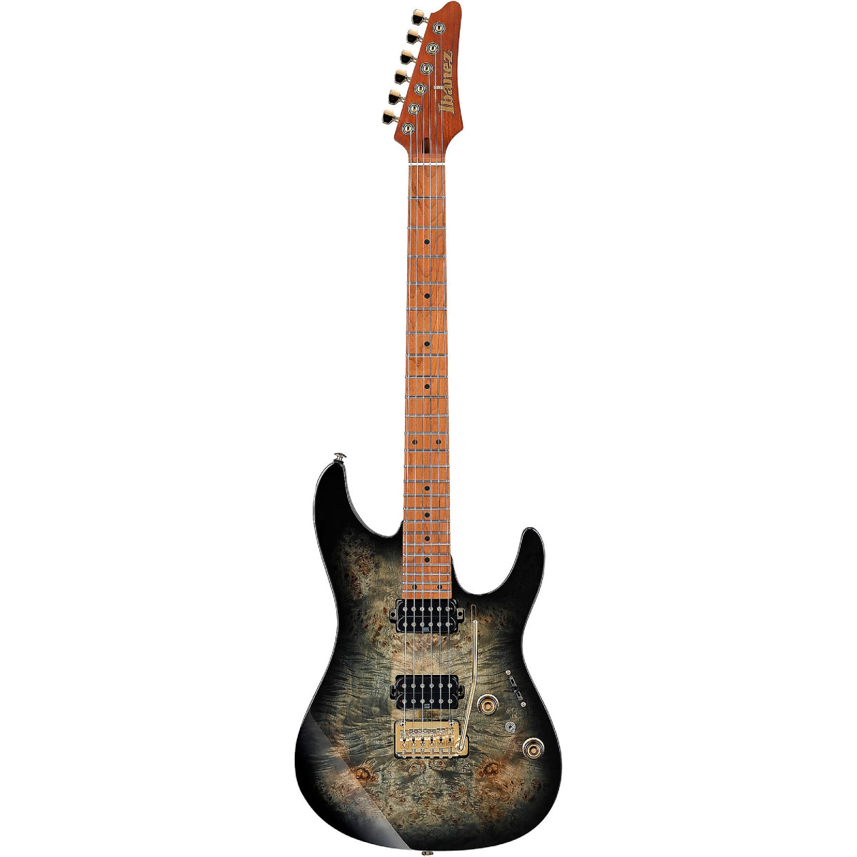 Đàn Guitar Điện Ibanez AZ Premium AZ242PBG, Charcoal Black Burst - Việt Music