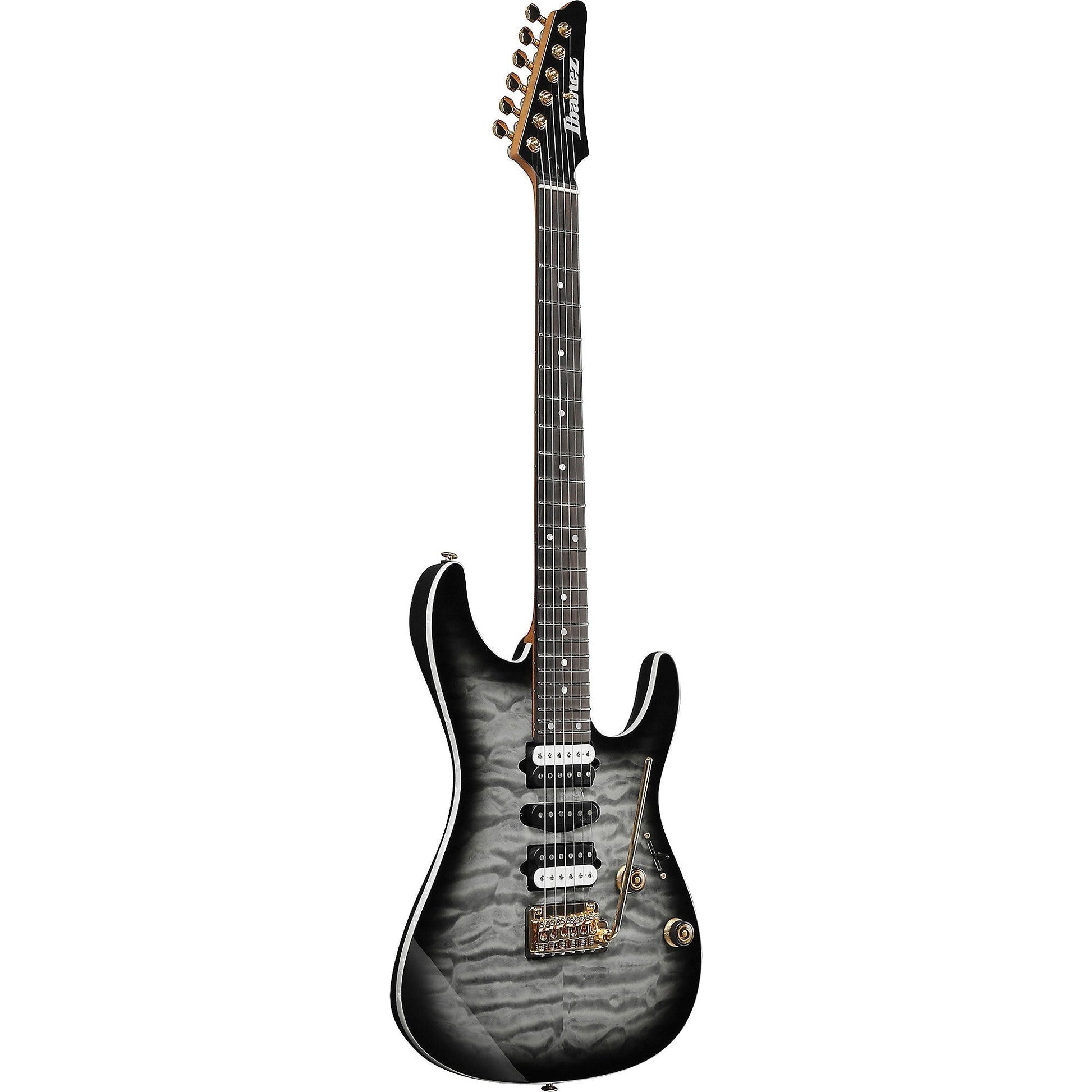 Đàn Guitar Điện Ibanez AZ Premium AZ47P1QM, Black Ice Burst - Việt Music