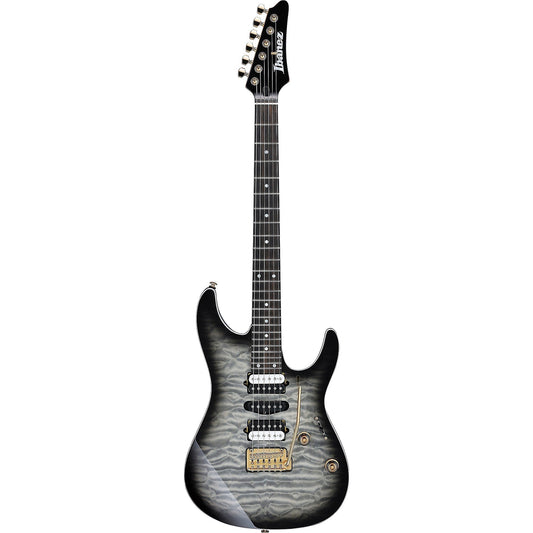 Đàn Guitar Điện Ibanez AZ Premium AZ47P1QM, Black Ice Burst - Việt Music