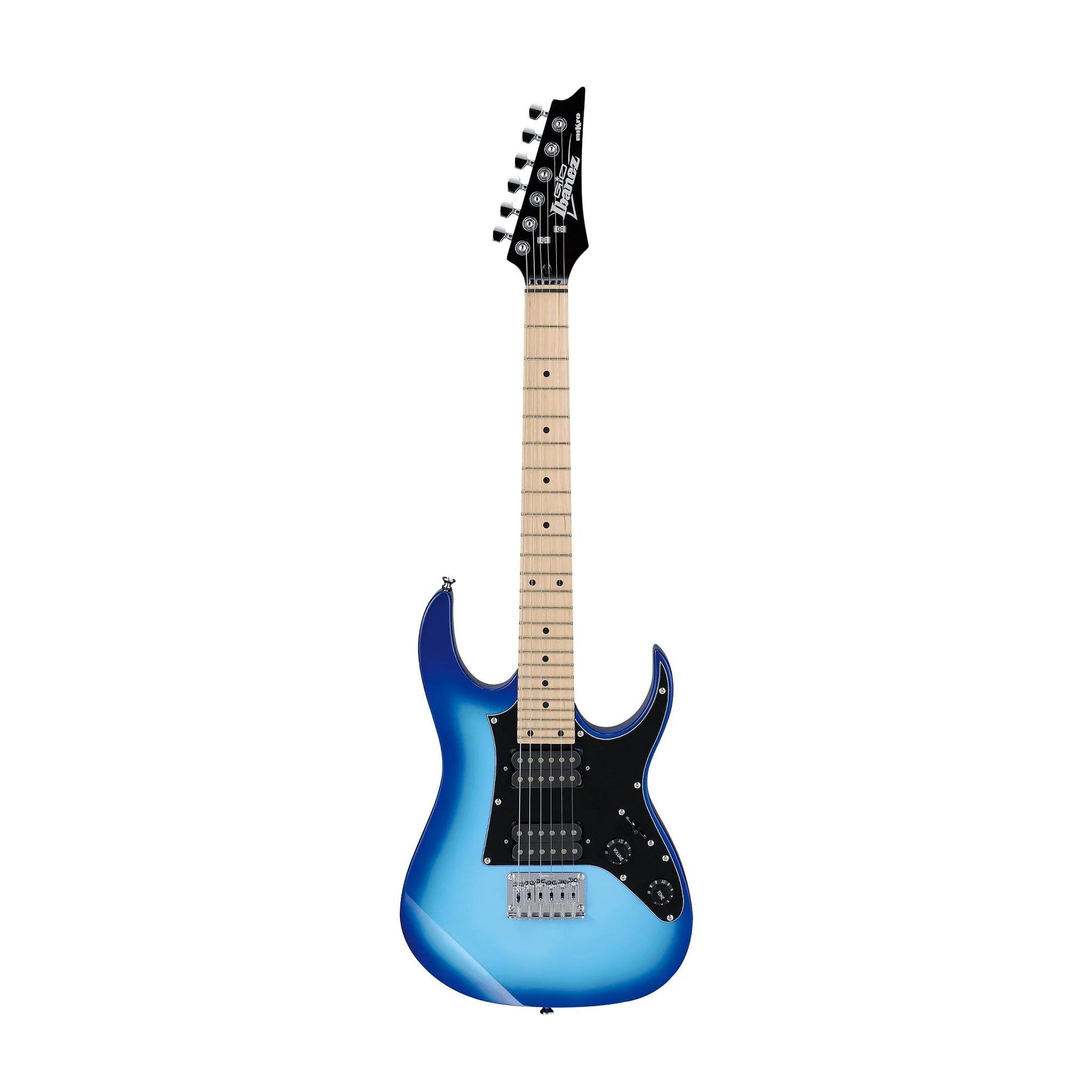 Đàn Guitar Điện Ibanez GRGM21 - miKro HH, Maple Fingerboard, Blue Burst - Việt Music