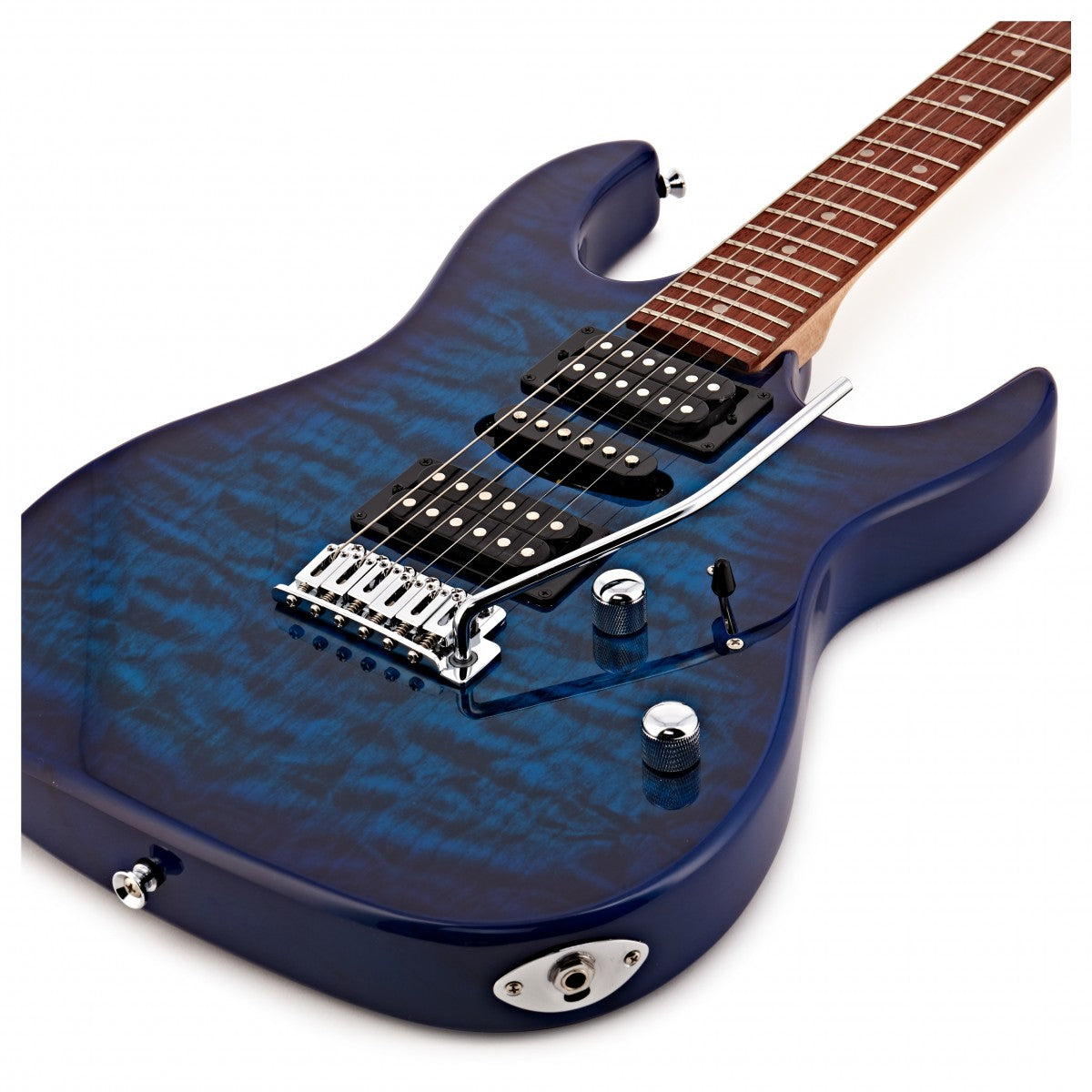 Đàn Guitar Điện Ibanez GRX70QA - RG GIO HSH, Purpleheart Fingerboard - Việt Music