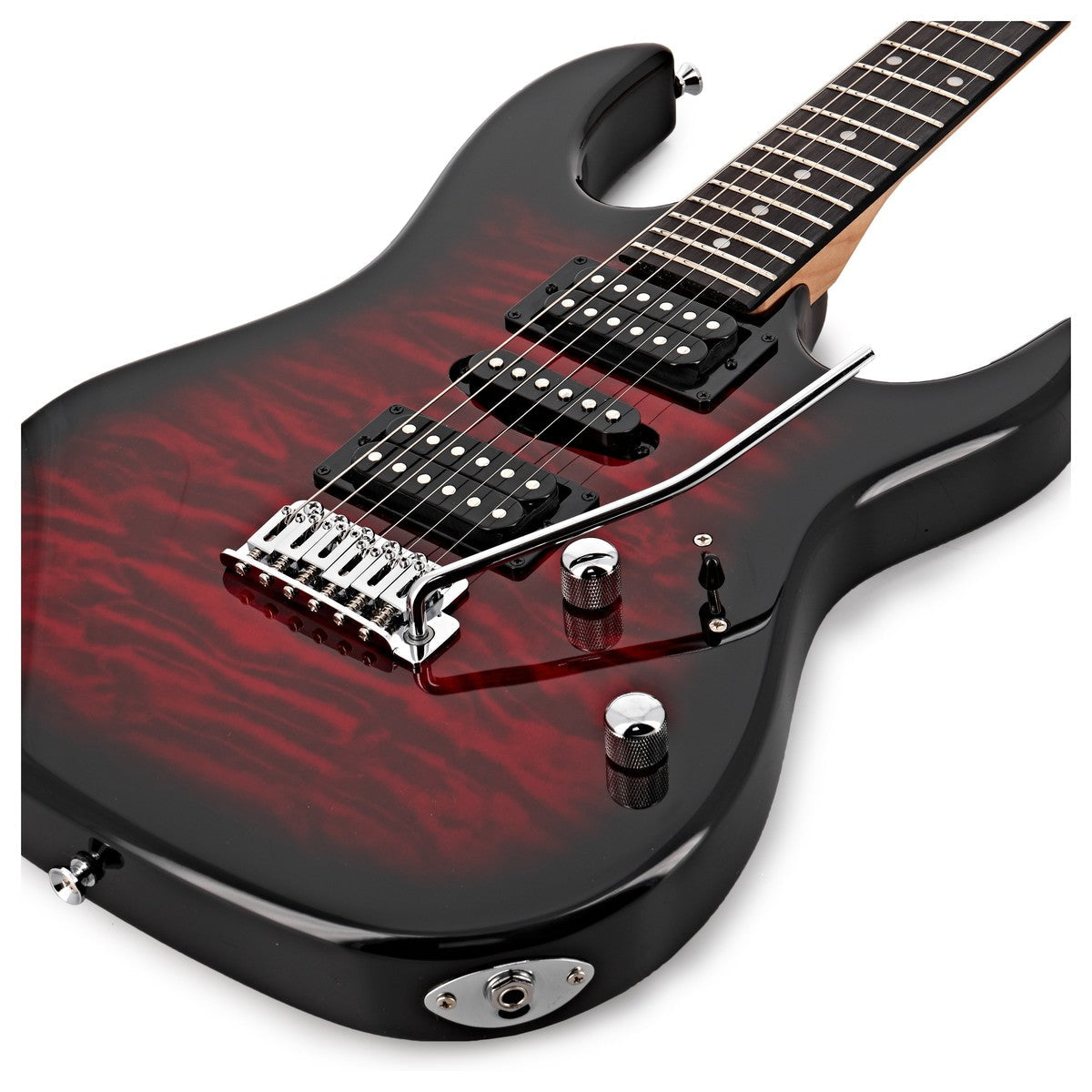 Đàn Guitar Điện Ibanez GRX70QA - RG GIO HSH, Purpleheart Fingerboard - Việt Music