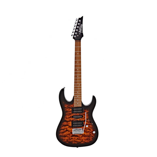 Đàn Guitar Điện Ibanez RG GIO GRX70QA, Sunburst - Việt Music