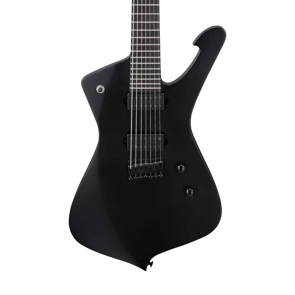 Đàn Guitar Điện Ibanez ICTB721 - Iceman IronLabel HH, Ebony Fingerboard, Black Flat - Việt Music