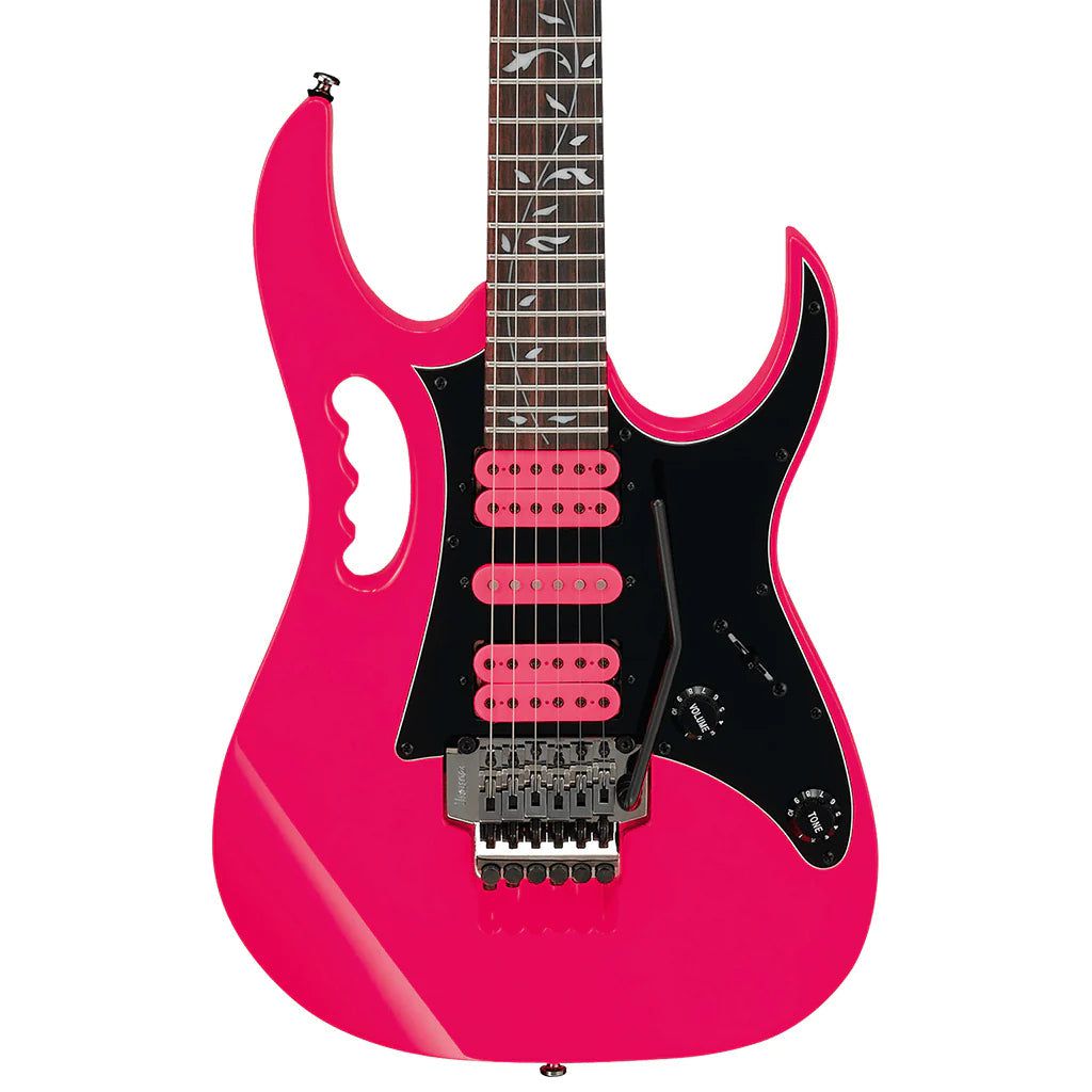 Đàn Guitar Điện Ibanez Steve Vai Signature JEMJRSP, Pink - Việt Music