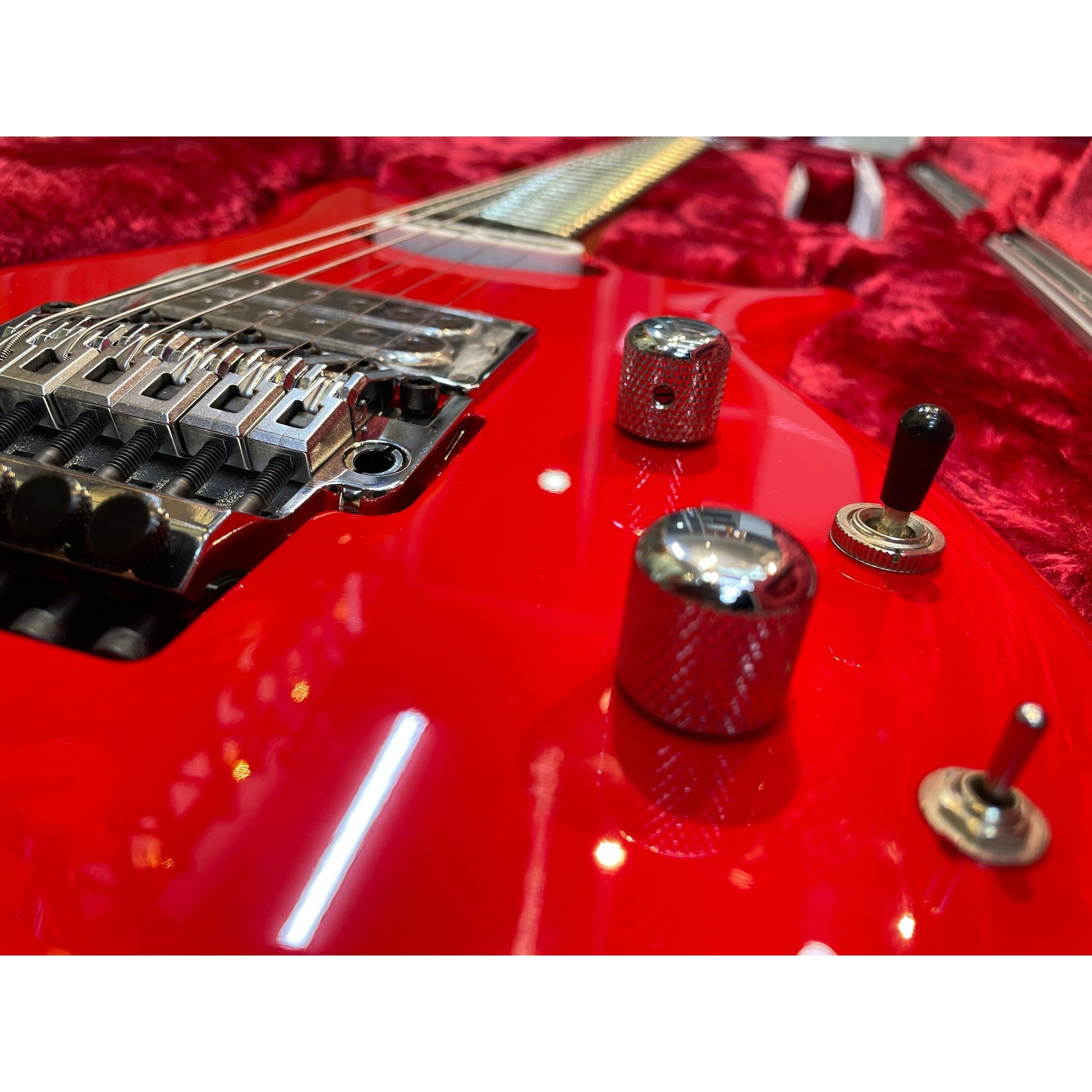 Đàn Guitar Điện Ibanez JS2480 - Joe Satriani Signature HS, Rosewood Fingerboard, Muscle Car Red - Việt Music