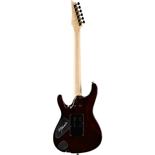 Đàn Guitar Điện Ibanez KIKO100 - Kiko Loureiro Signature HSH, Rosewood Fingerboard, Transparent Ruby Red, Qua sử dụng - Việt Music