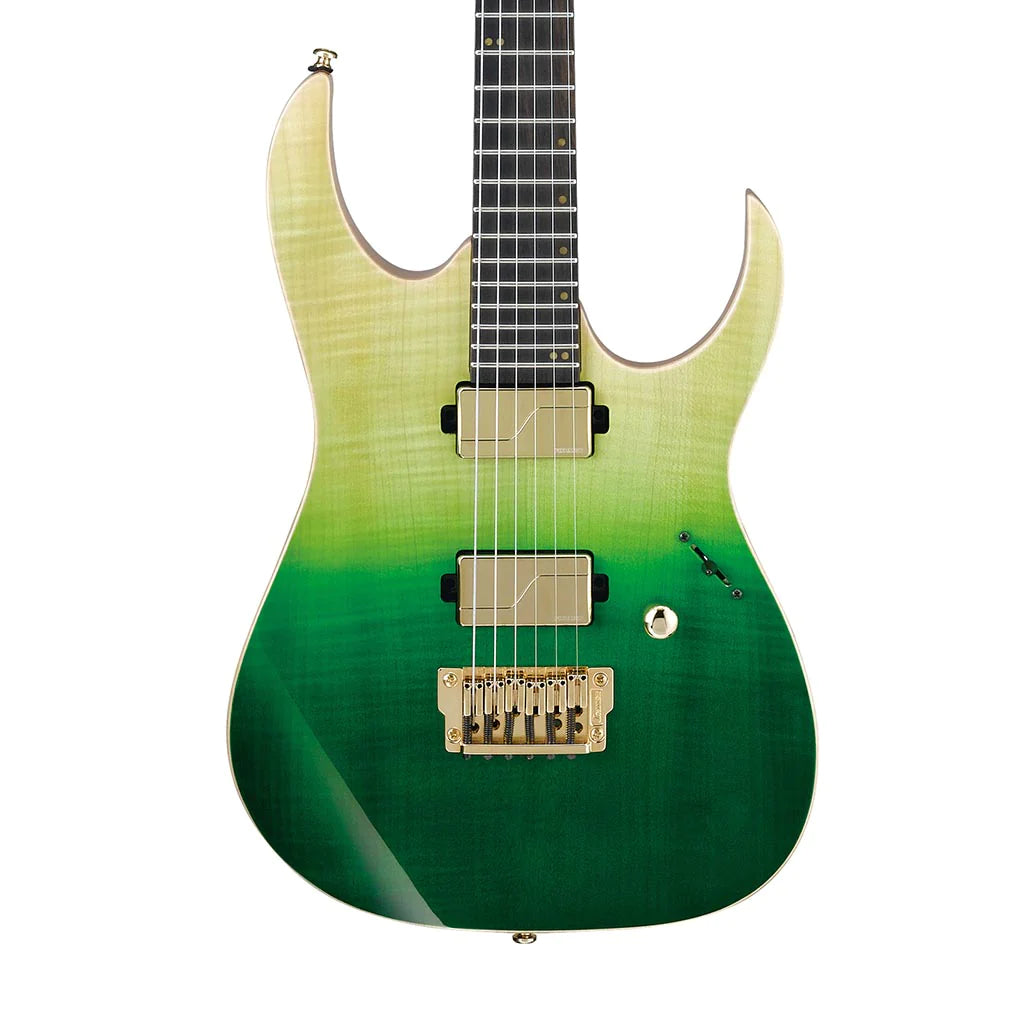 Đàn Guitar Điện Ibanez LHM1 - Luke Hoskin Signature HH, Ebony Fingerboard, Transparent Green Gradation - Việt Music