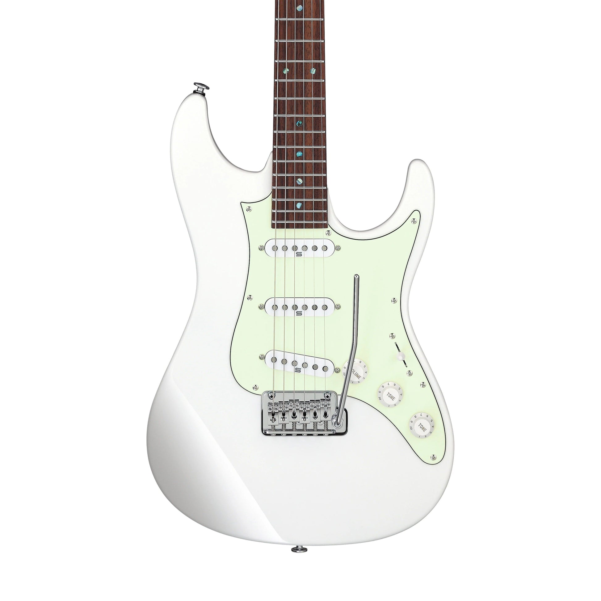 Ibanez LM1-LWH Luca Mantovanelli Signature, Luna White - Việt Music