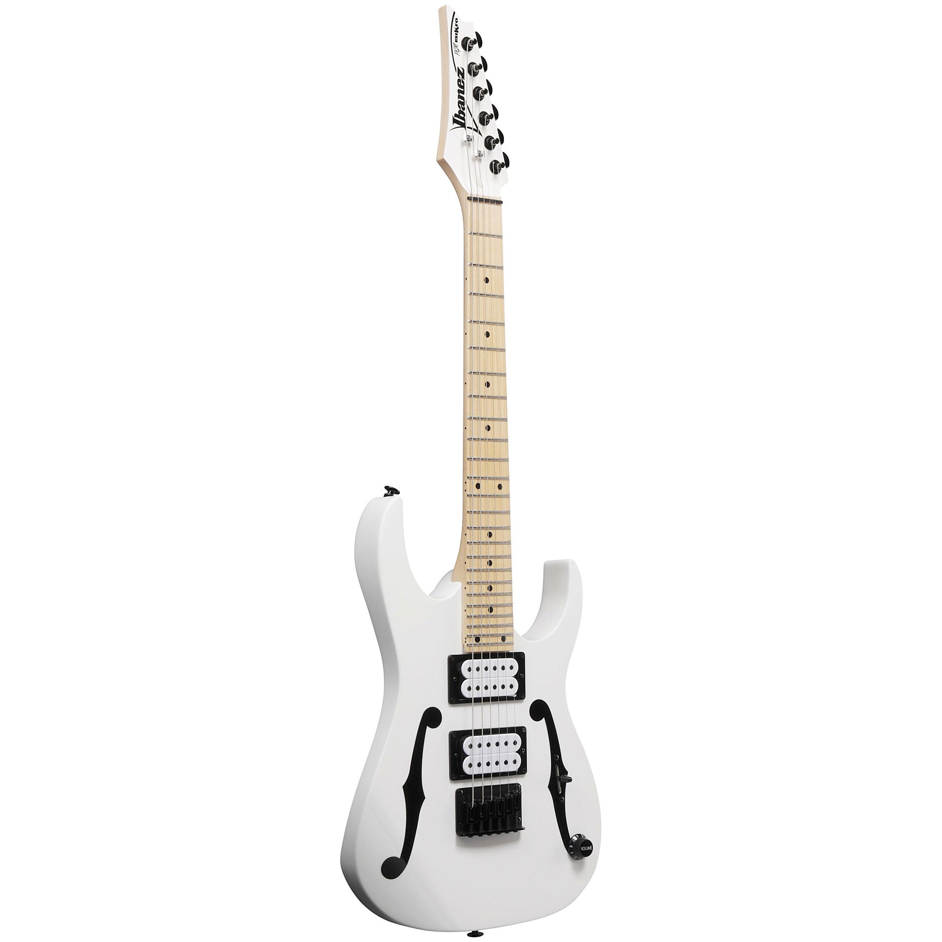 Đàn Guitar Điện Ibanez PGMM31 - Paul Gilbert Signature HH Maple Fingerboard, White - Việt Music