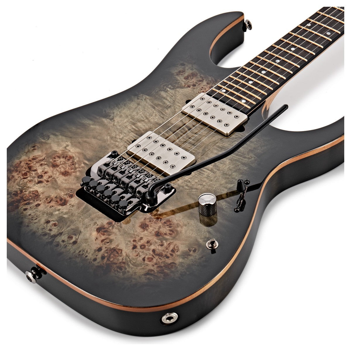 Đàn Guitar Điện Ibanez RG Premium RG1120PBZ, Charcoal Black Burst - Việt Music