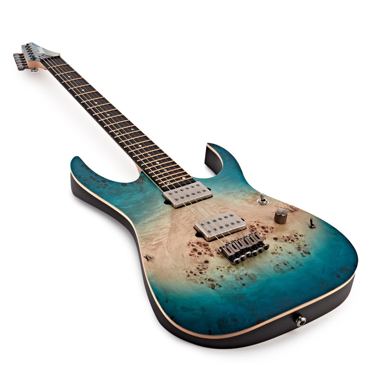 Đàn Guitar Điện Ibanez RG Premium RG1121PB, Caribbean Islet Flat - Việt Music