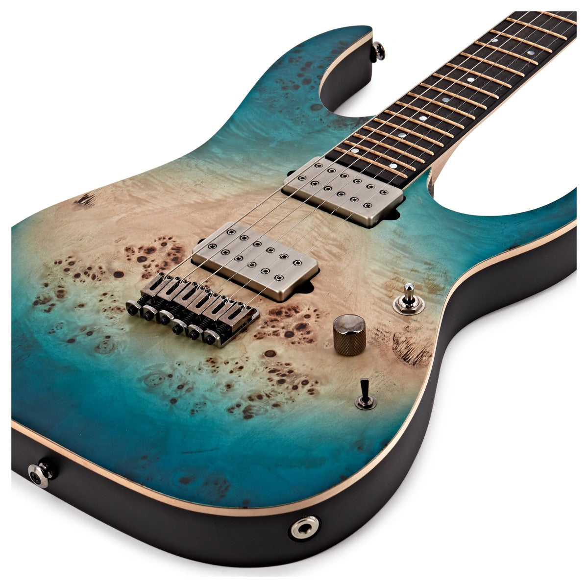 Đàn Guitar Điện Ibanez RG Premium RG1121PB, Caribbean Islet Flat - Việt Music