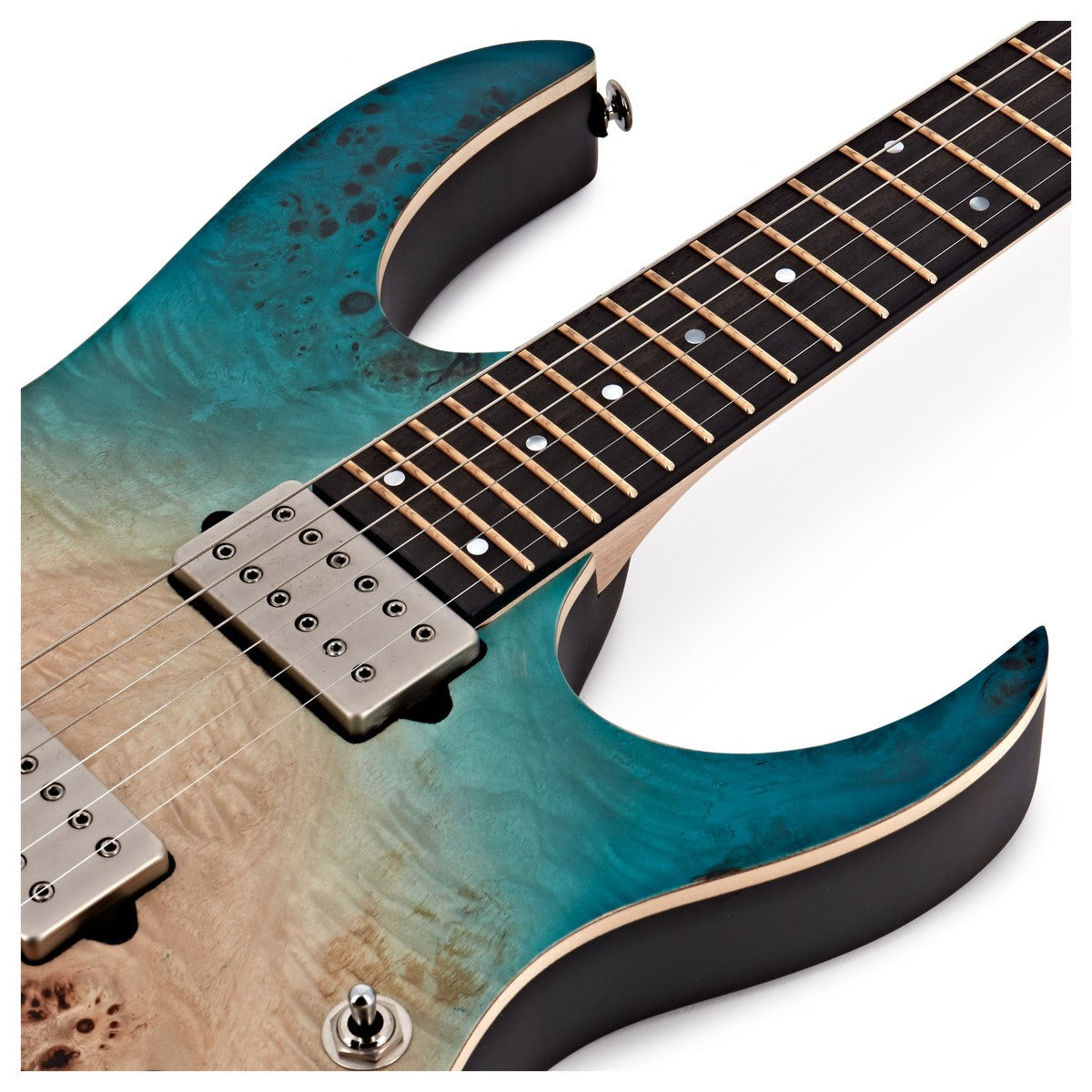 Đàn Guitar Điện Ibanez RG Premium RG1121PB, Caribbean Islet Flat - Việt Music