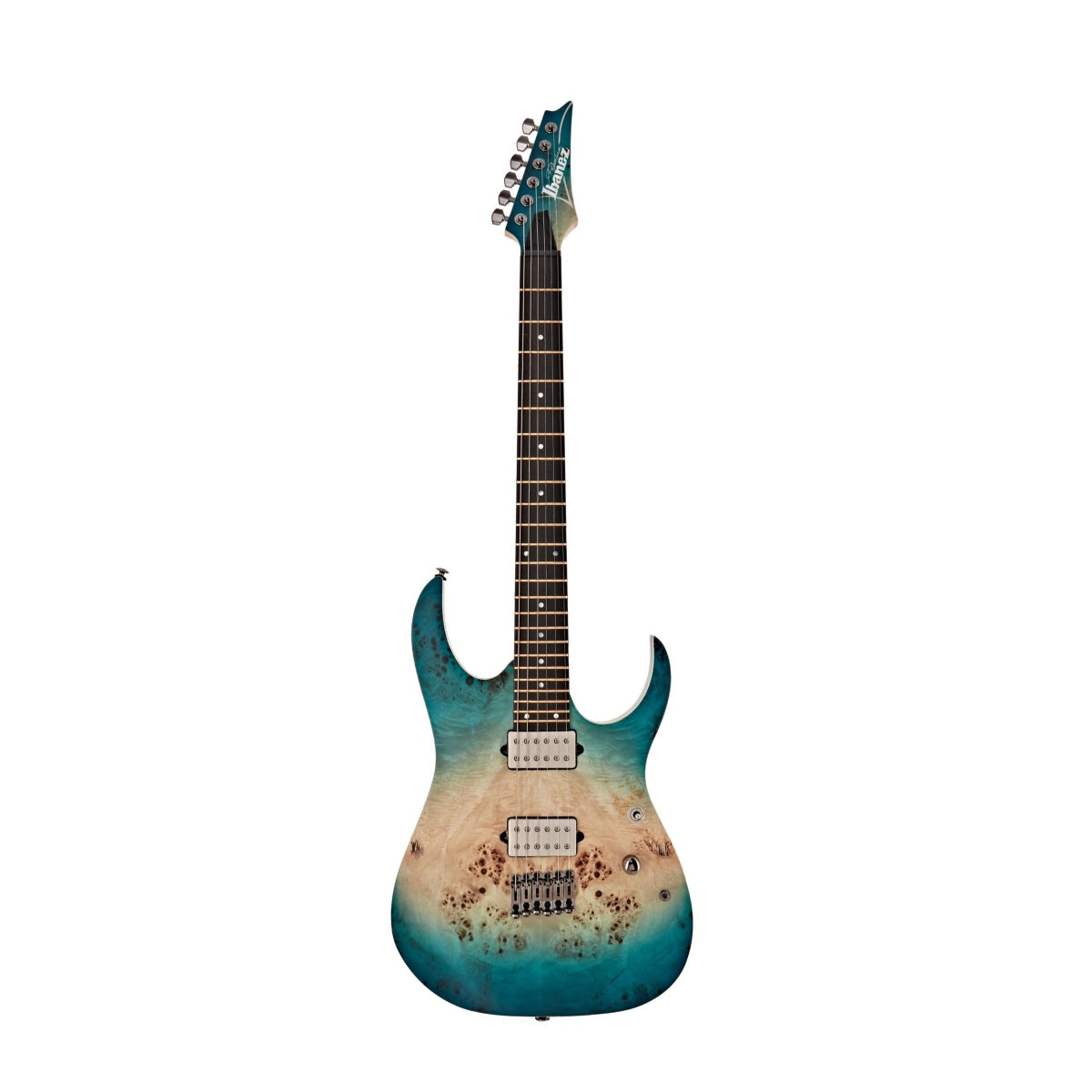 Đàn Guitar Điện Ibanez RG Premium RG1121PB, Caribbean Islet Flat - Việt Music