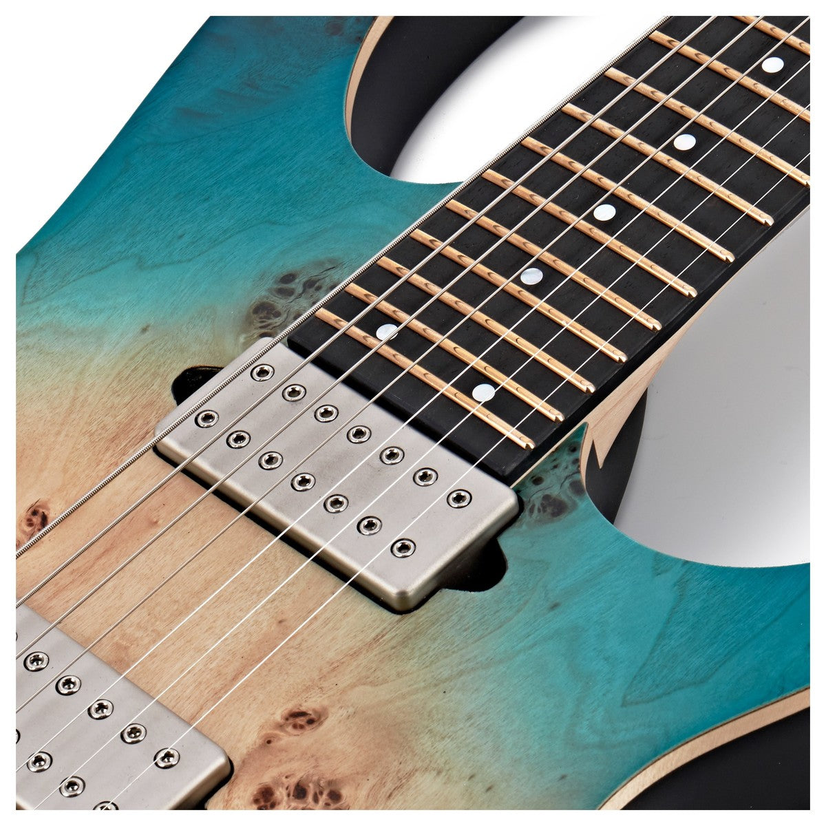 Đàn Guitar Điện Ibanez RG Premium RG1127PBFX 7-string, Caribbean Islet Flat - Việt Music