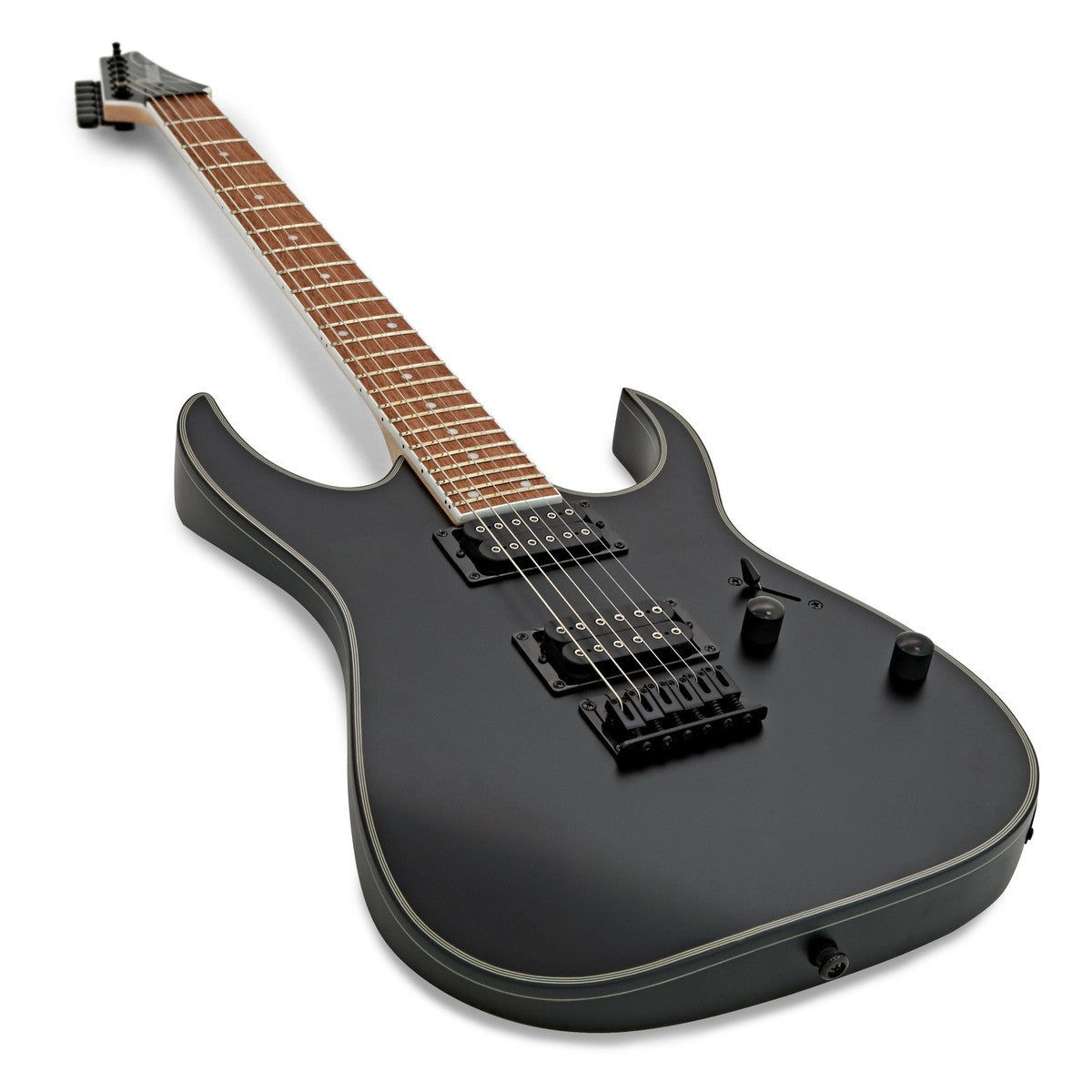 Đàn Guitar Điện Ibanez RG Standard RG421EX, Black Flat - Việt Music